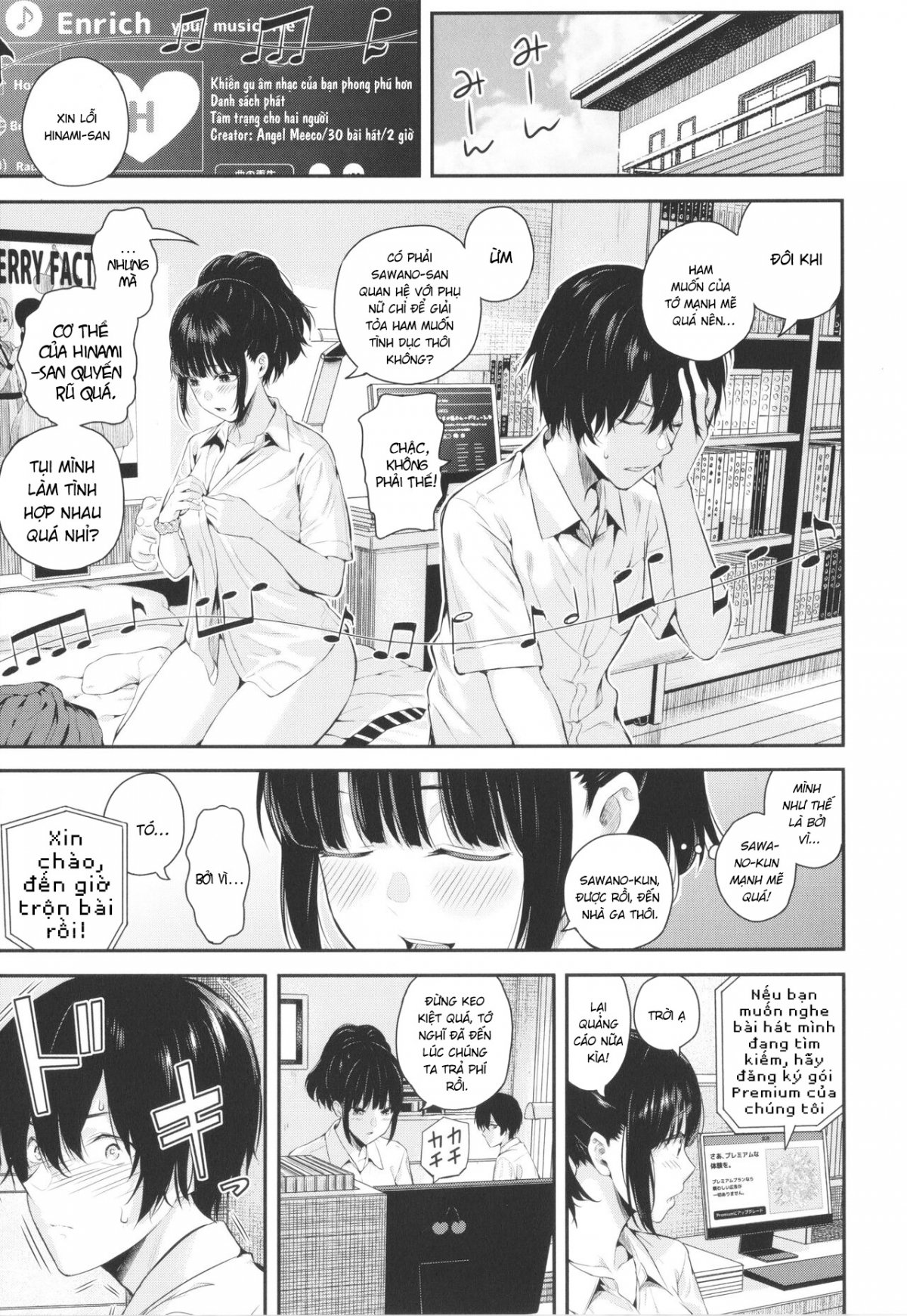 Đọc truyện hentai Hãy để tôi xuất tinh hai lần! - Chap 1