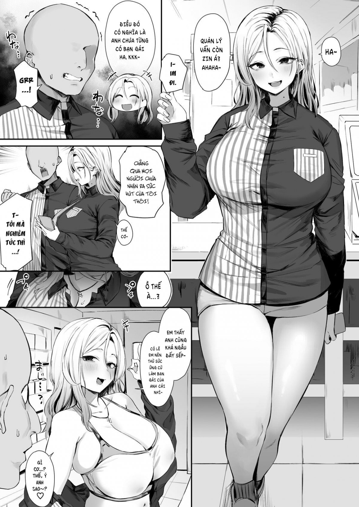 Đọc truyện hentai Nikushoku-kei yuru Fuwa Gyaru - 1 Bắn