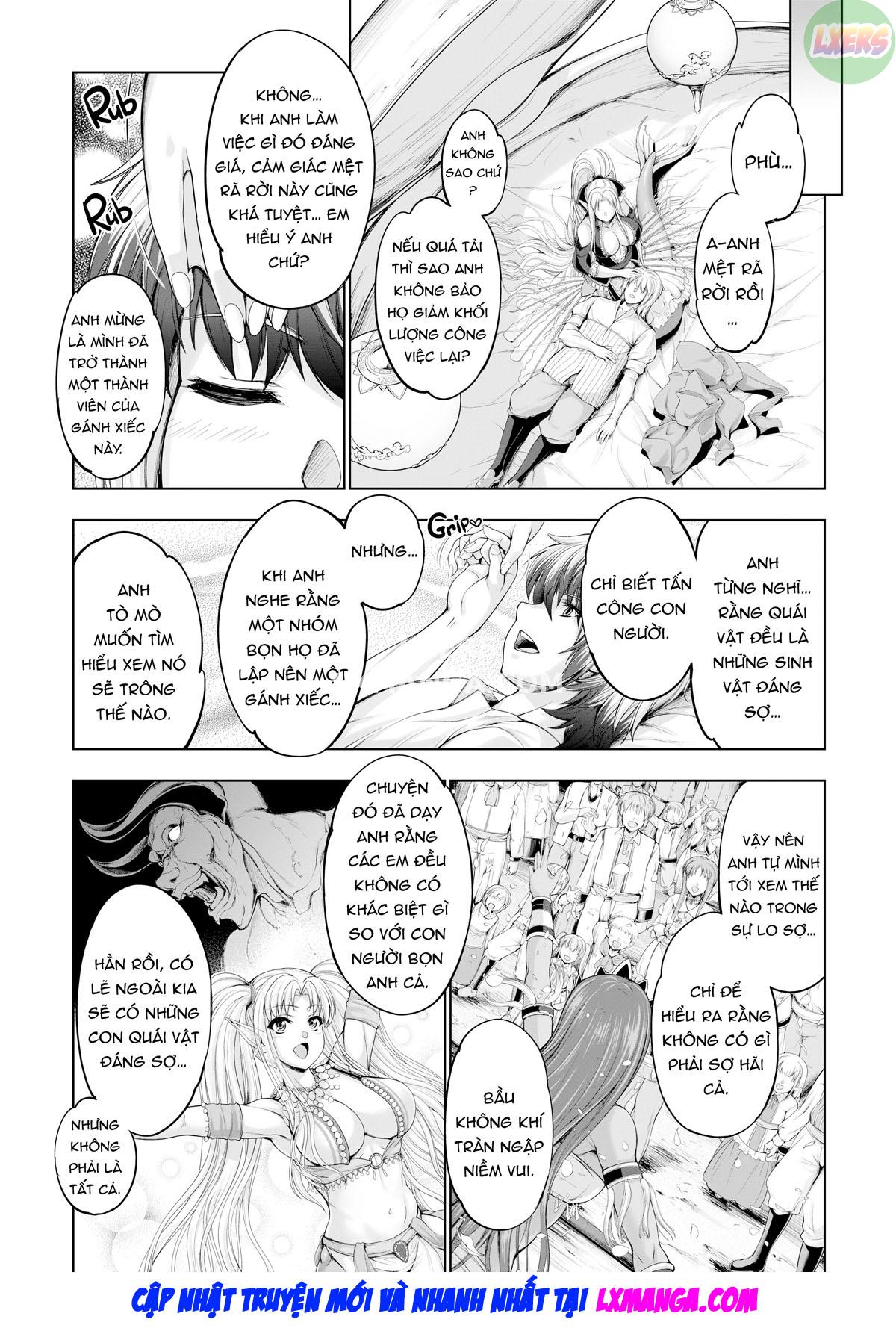 Đọc truyện hentai Rạp xiếc lãng mạn Cô gái quái vật - Chap 2