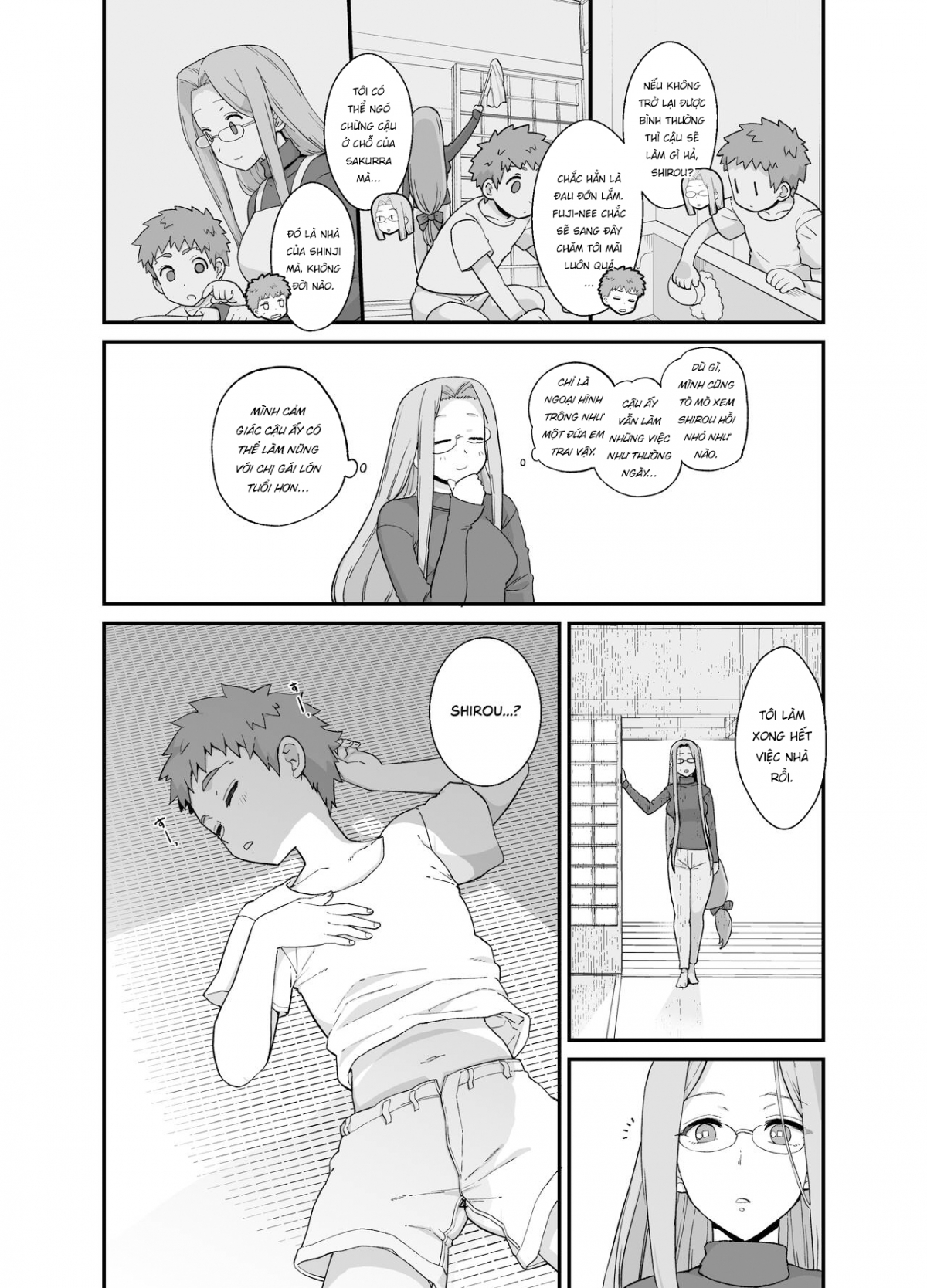 Đọc truyện hentai Ở nhà cùng Rider-san - Oneshot