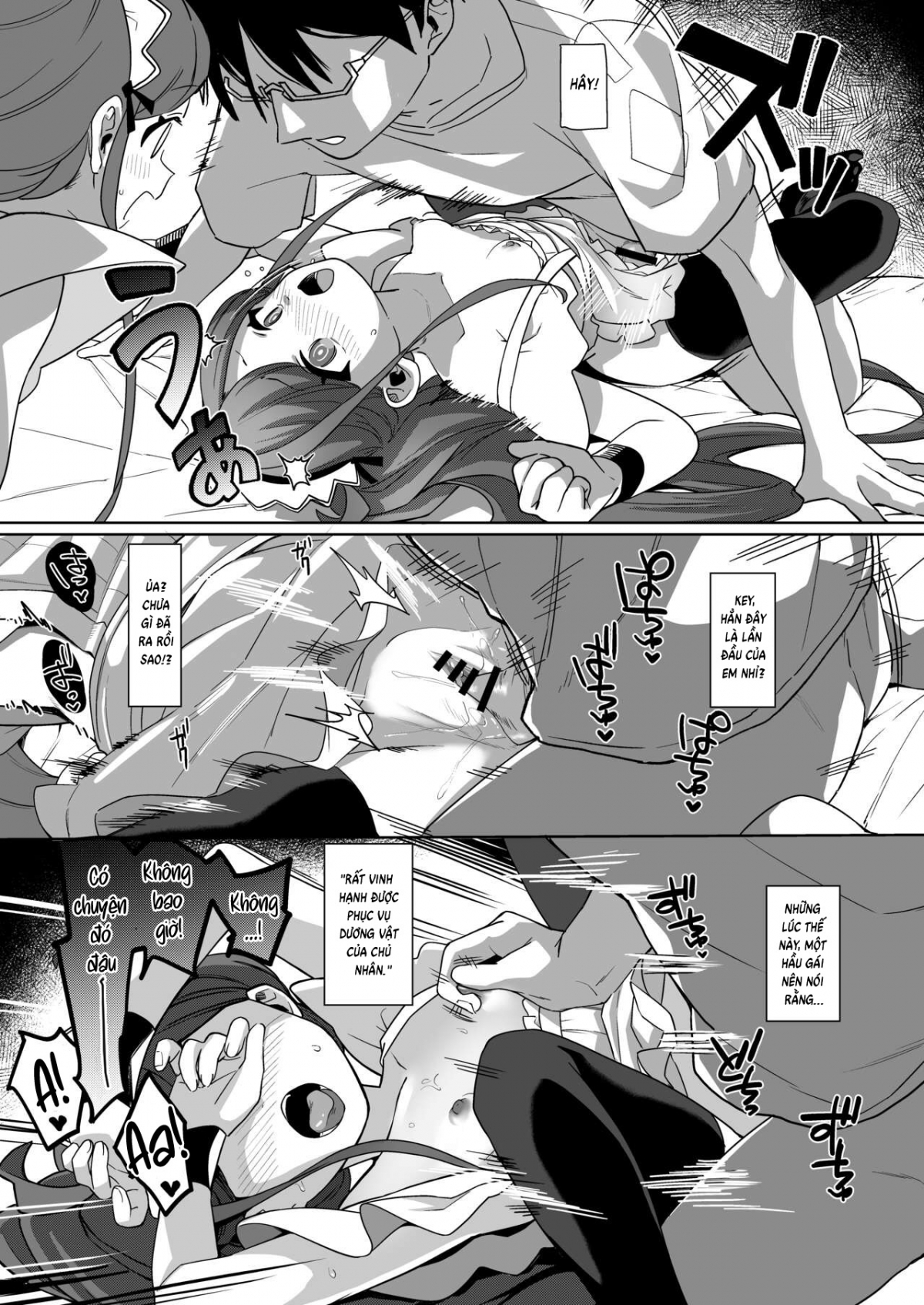 Đọc truyện hentai Gohoushi Maid ni Omakase! - Oneshot nứng