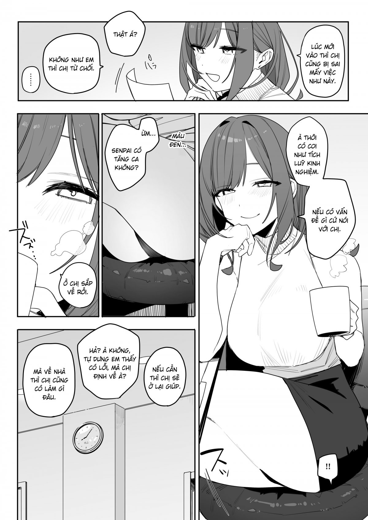 Đọc truyện hentai Vị tiền bối nhút nhát tự ti cho tôi nhiều cảm giác - Oneshot