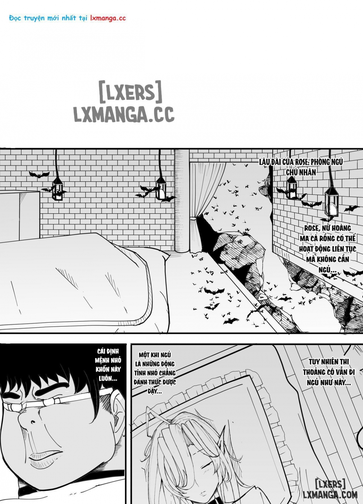 Đọc truyện hentai Ma cà rồng và tên béo khó ưa - Oneshot