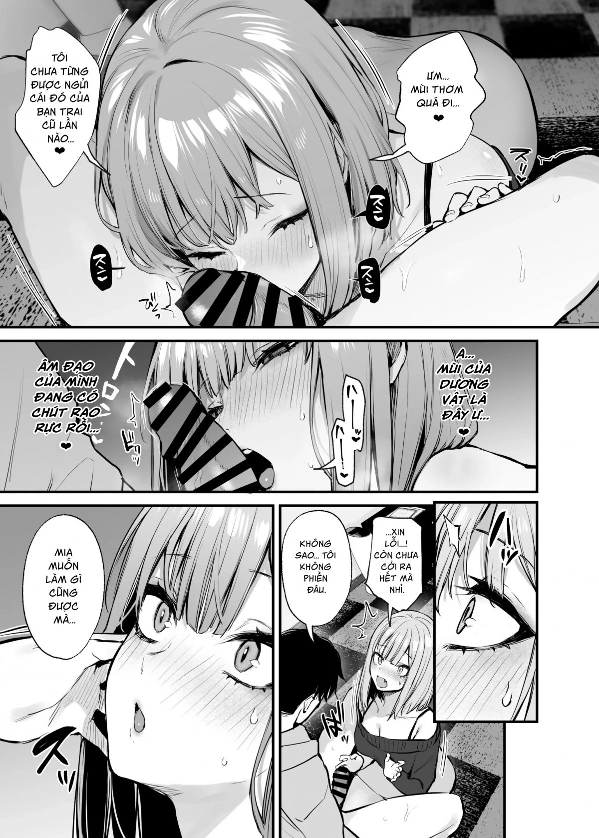 Đọc truyện hentai Làm tình với zai trên mạng - Oneshot