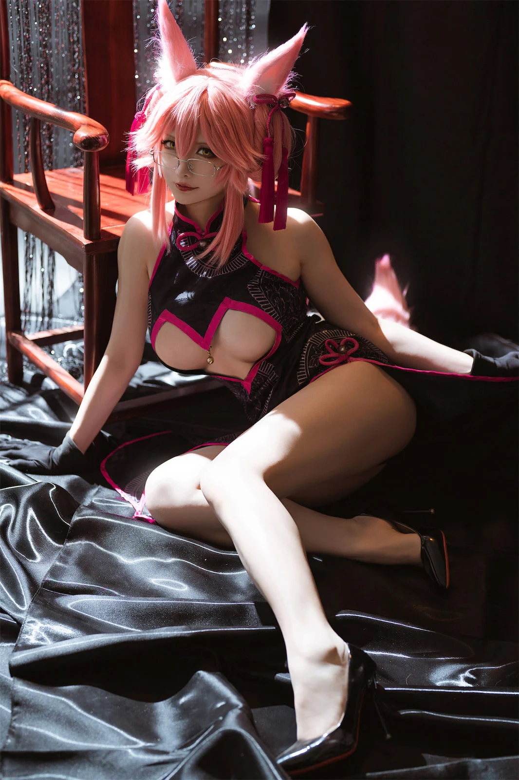 Đọc truyện hentai Tuyển tập Albums siêu phẩm Cosplay - Chap 647 - [Star Chichi] Gao Yanskaya cheongsam