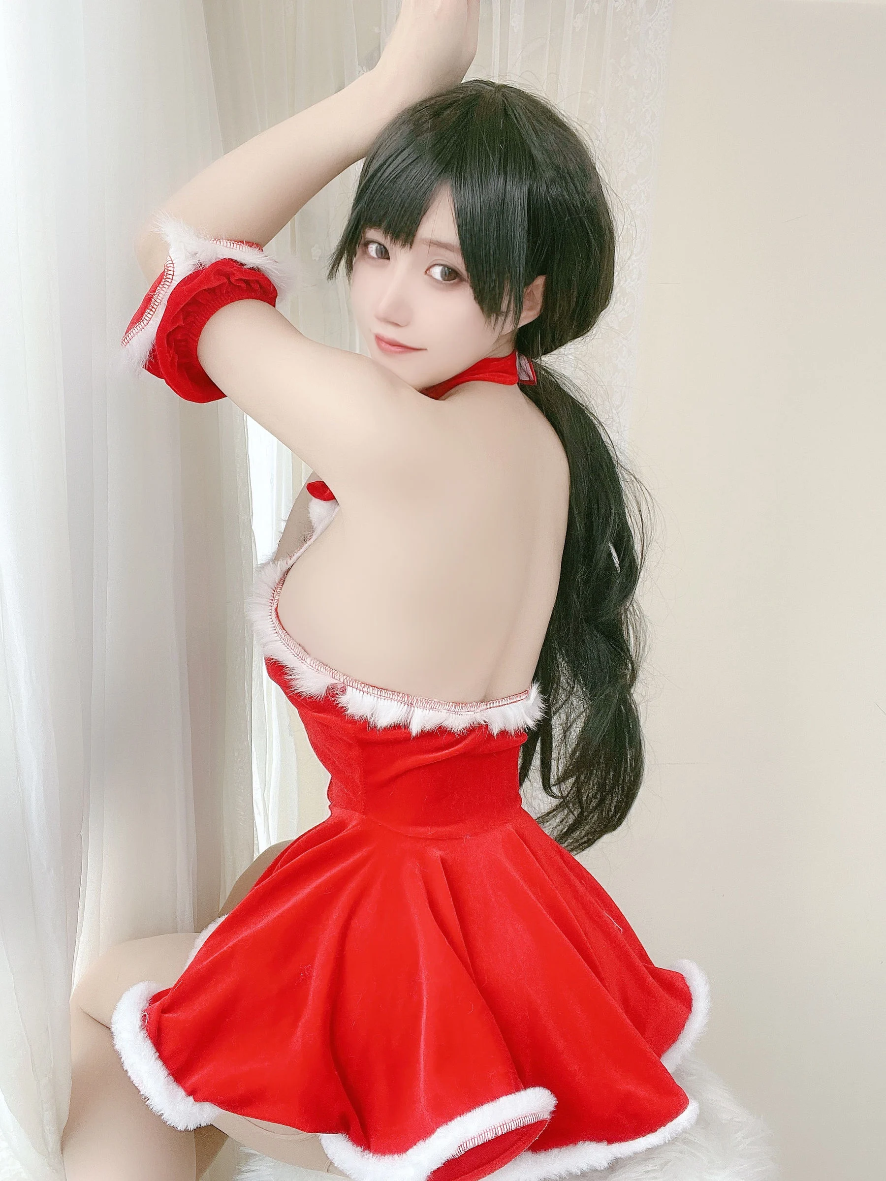 Đọc truyện hentai Tuyển tập Albums siêu phẩm Cosplay - Chap 733 - [Chiyoko Ogura] Red Christmas
