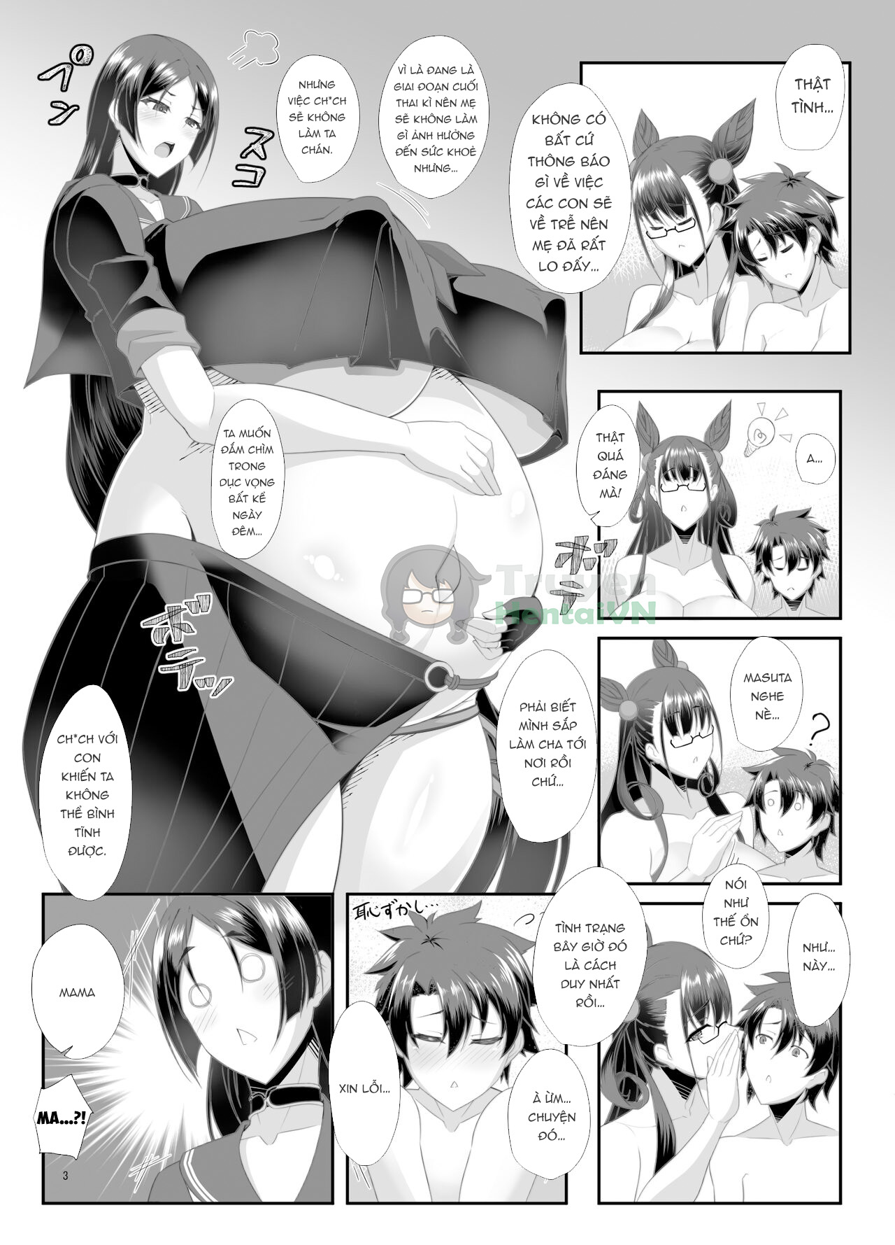 Đọc truyện hentai Ushi Haha to Hitomi Au (Fate/Grand Order) - vũ sẫm