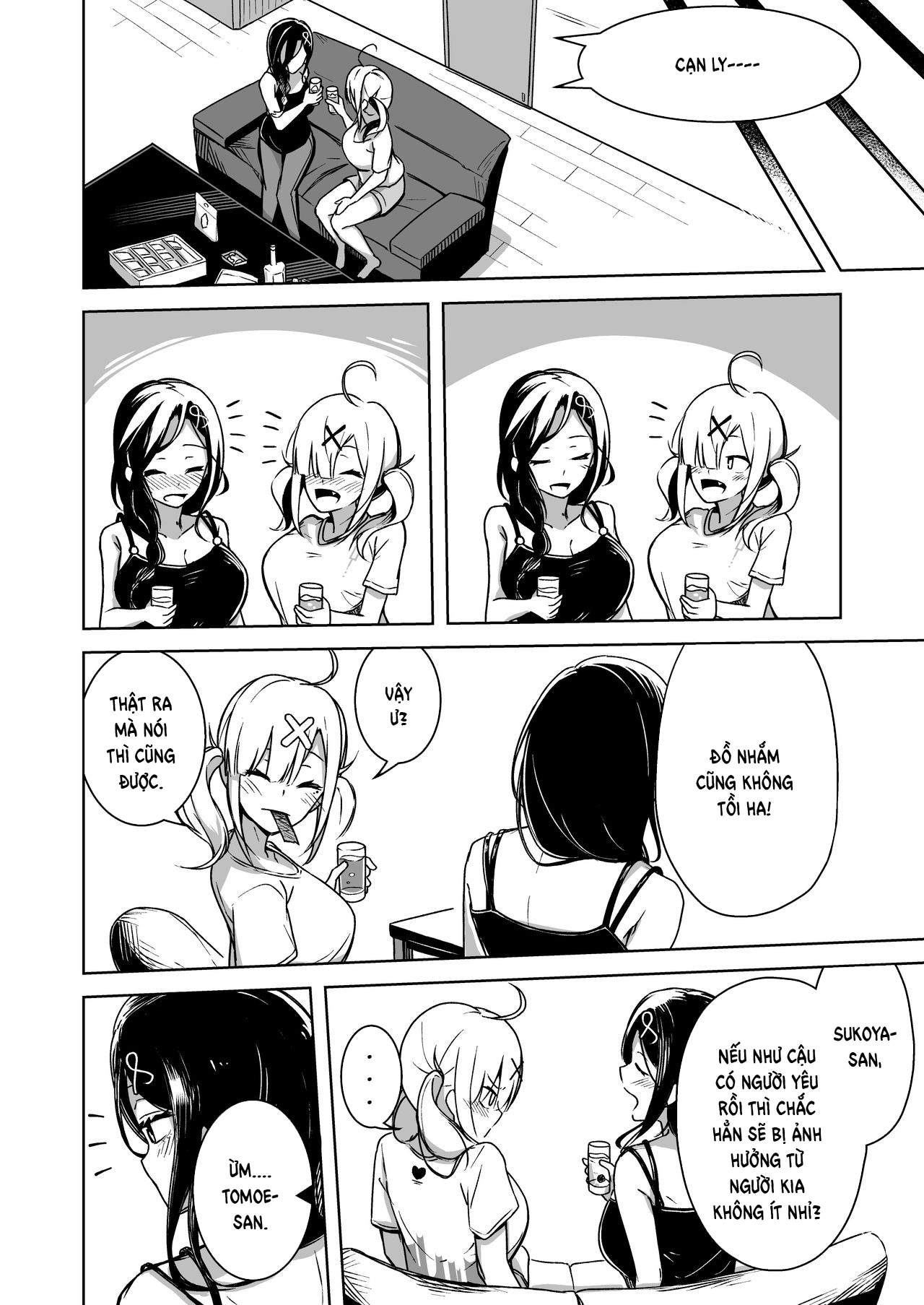 Đọc truyện hentai Kanpeki Ni Seiheki Na Yuri Kapu No Kabe Oneshot