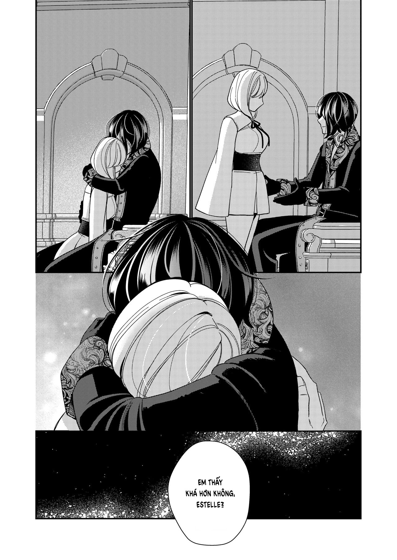 Đọc truyện hentai Seijo wa Tekikoku no Ou ni Otosareru - Oneshot