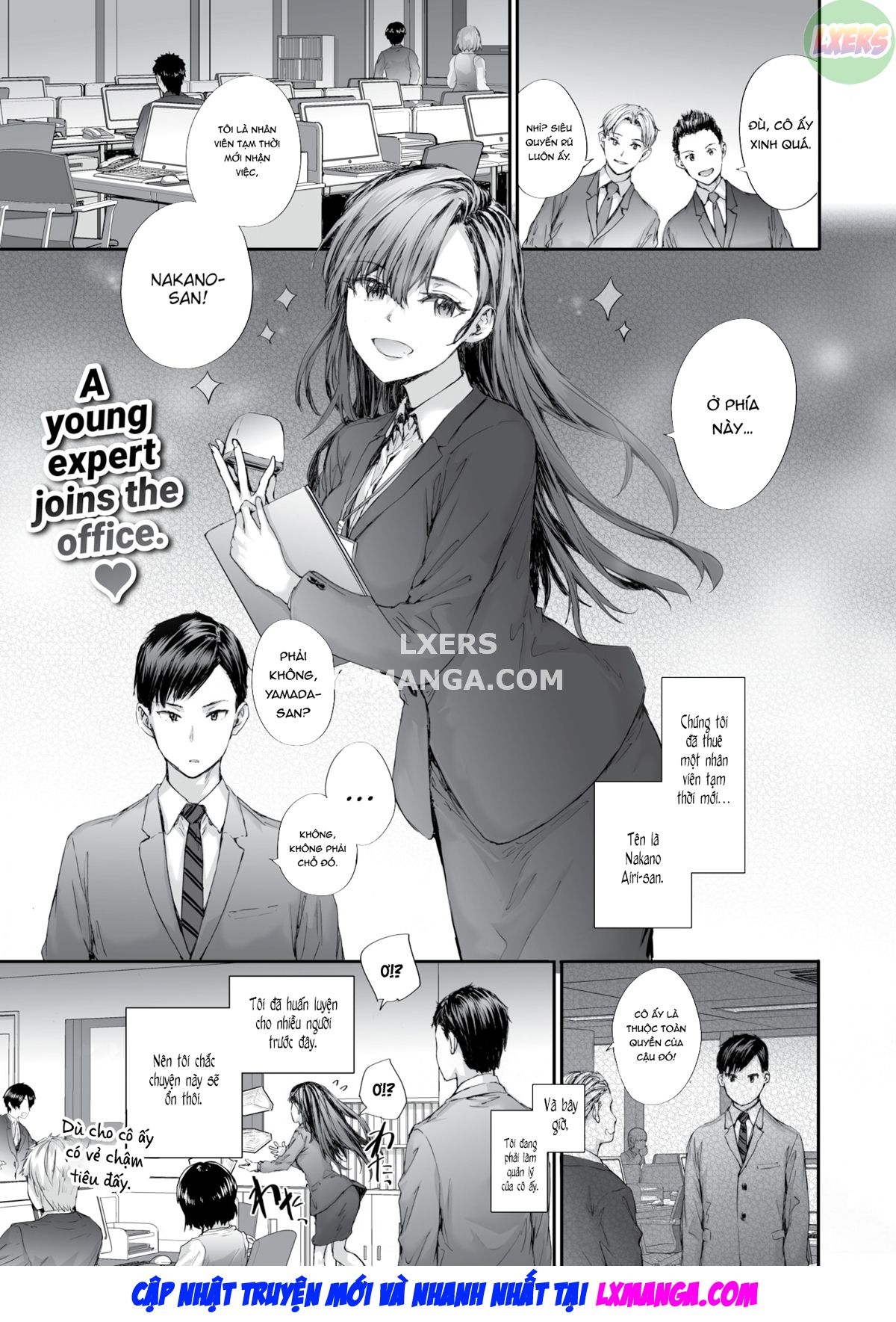 Đọc truyện hentai Tôi là cựu diễn viên AV làm việc tại một công ty tạm thời. - Chap 1
