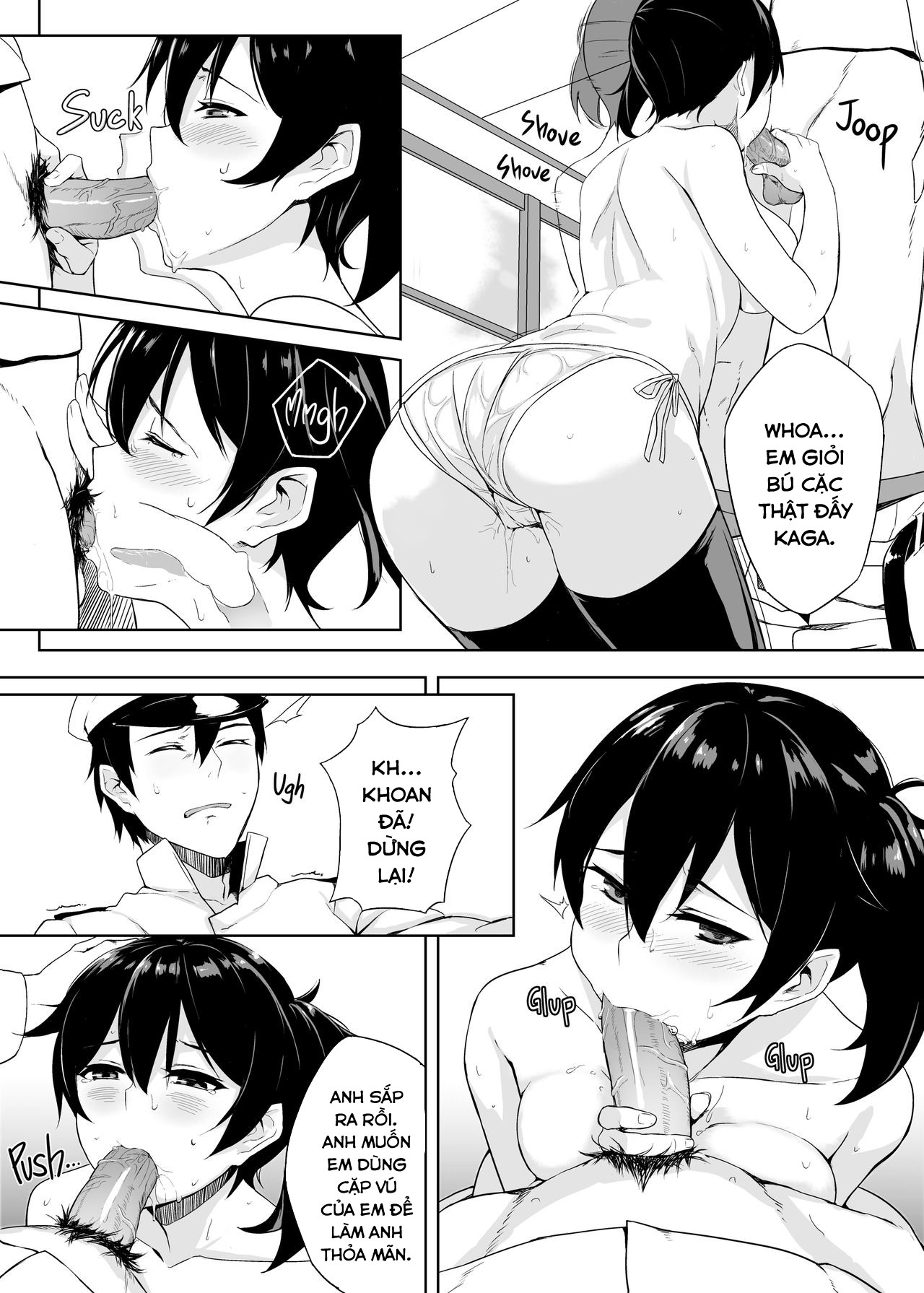 Đọc truyện hentai Worries of the Secretary Ship Kaga - Oneshot