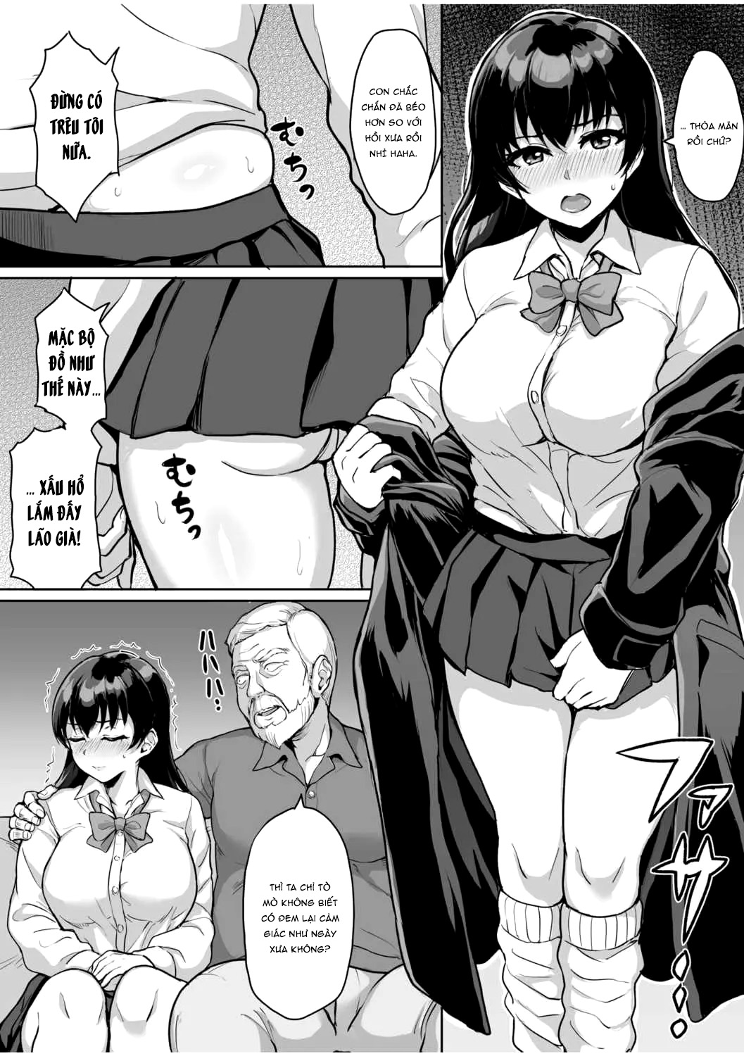 Đọc truyện hentai Moto Papakatsu Aite to no Himitsu no SEX ~Gifu Kara no Teishuku Shiken~ - Chap 3