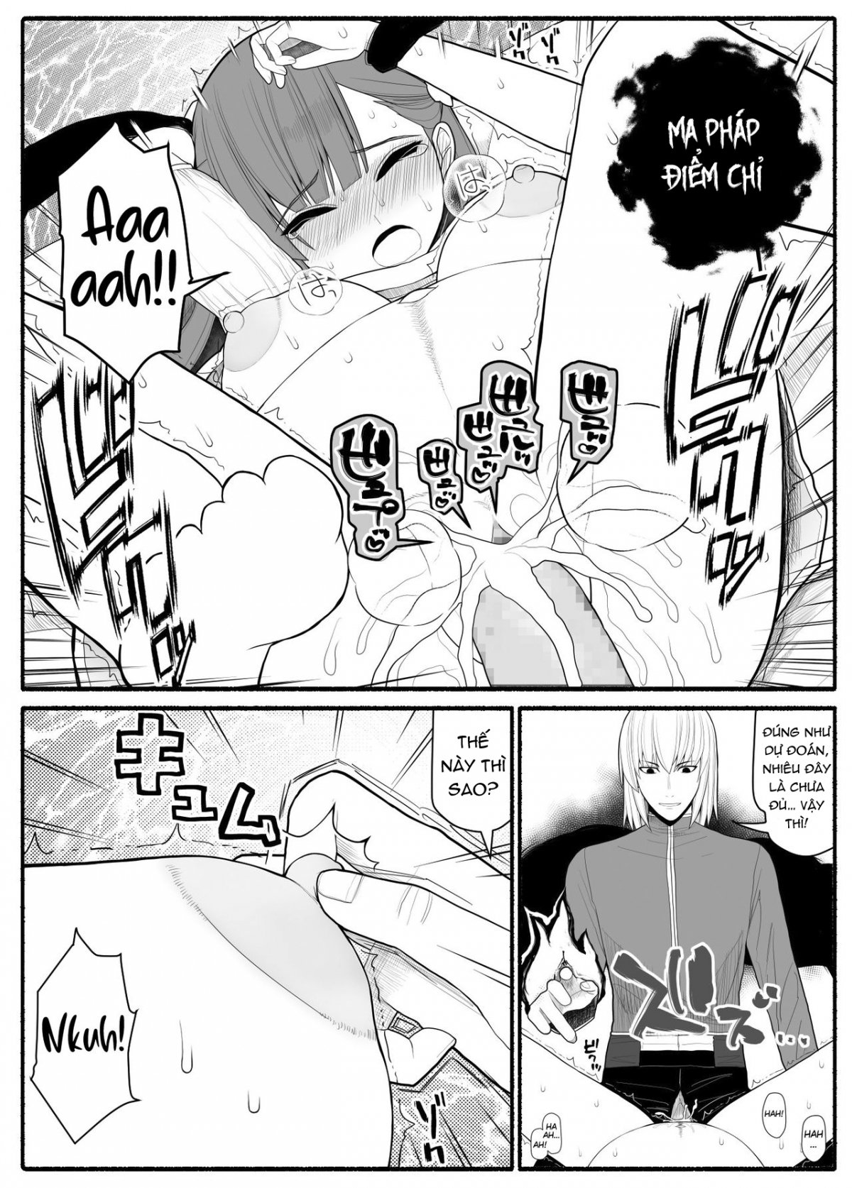 Đọc truyện hentai Shikyuu Majo VS Joukyuu Majin - Chap 1