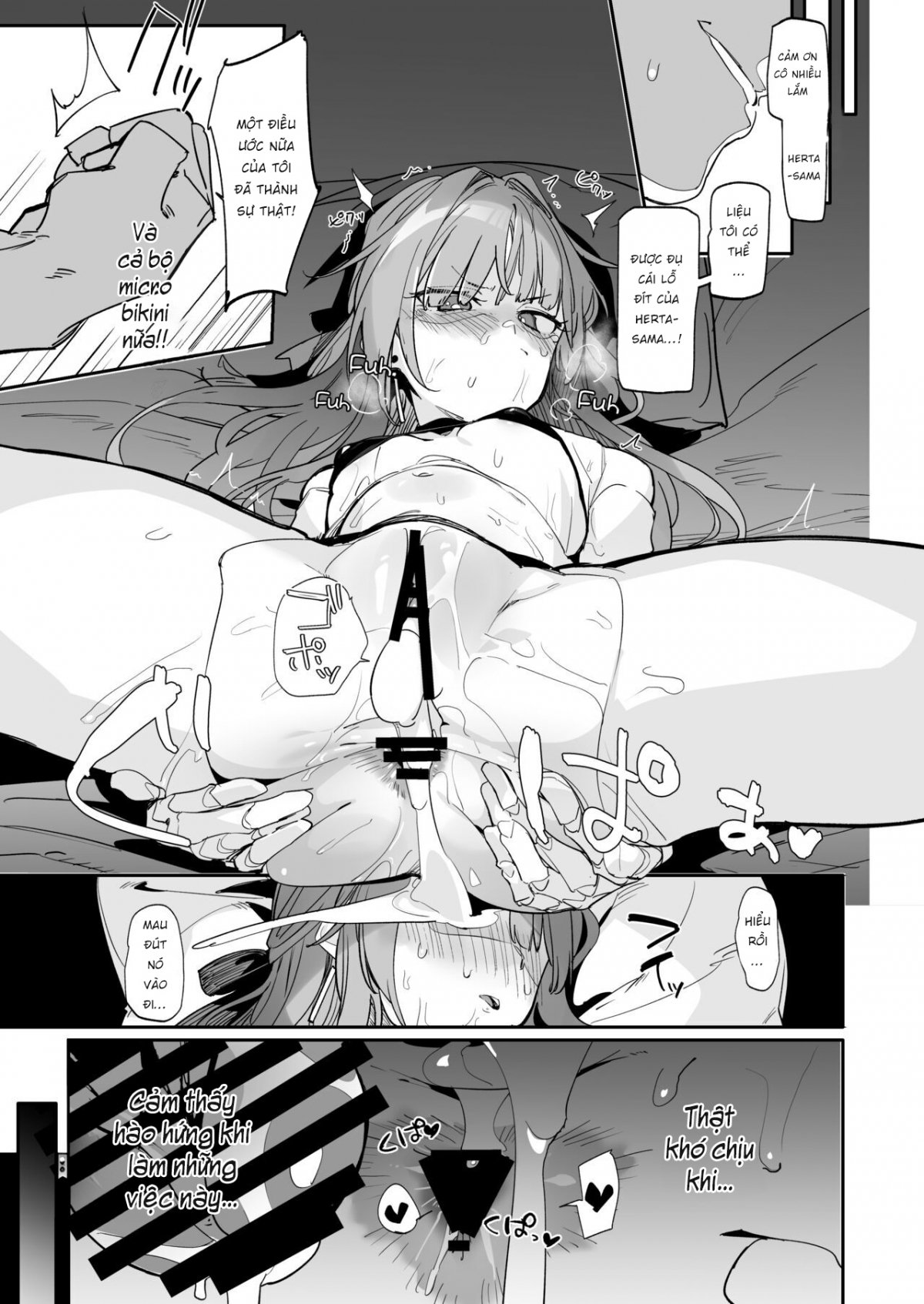 Đọc truyện hentai Câu Chuyện Về Quý Cô Herta Hoàn Hảo Hóa Dại Oneshot