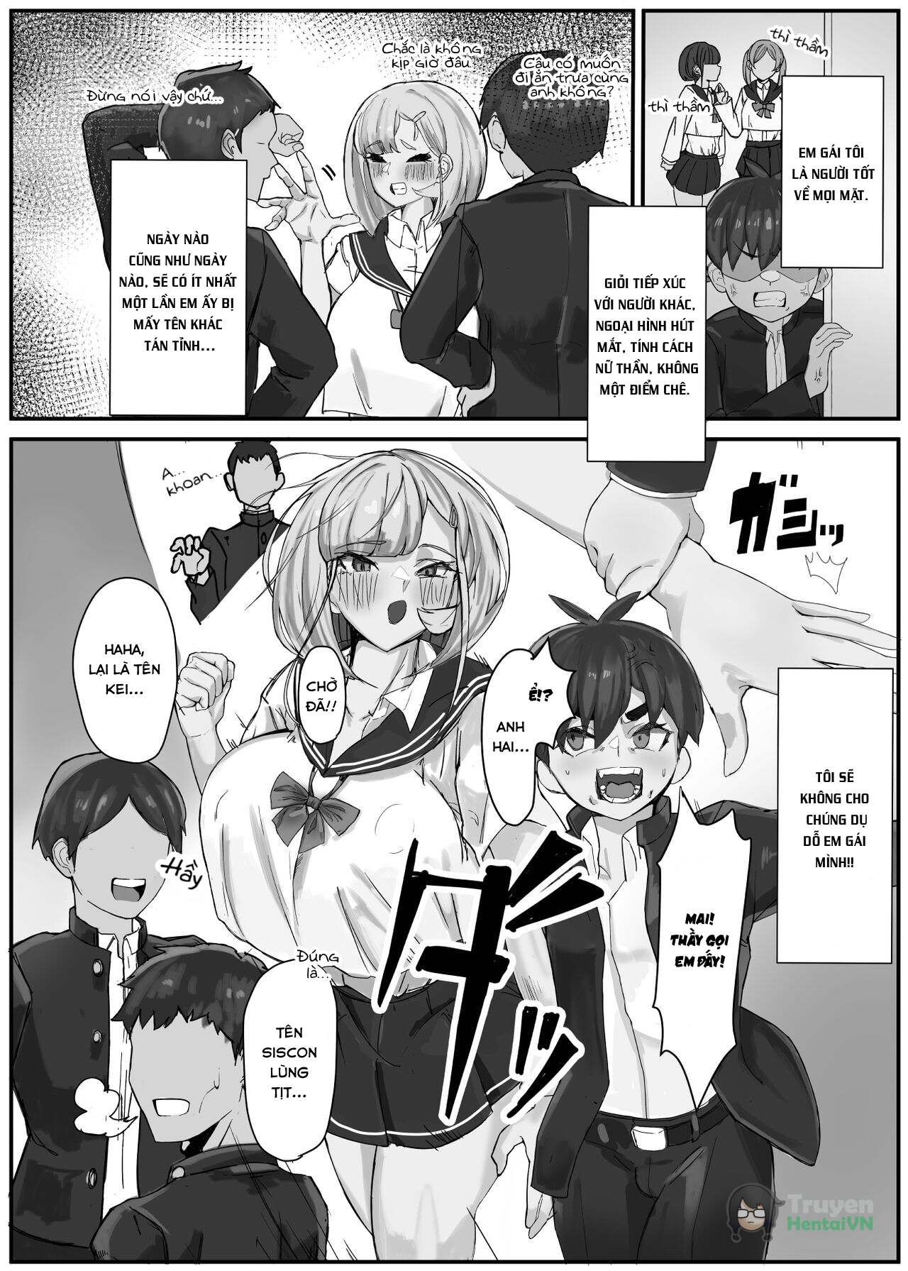 Đọc truyện hentai Nữ sinh trường này thật dâm đãng - Oneshot