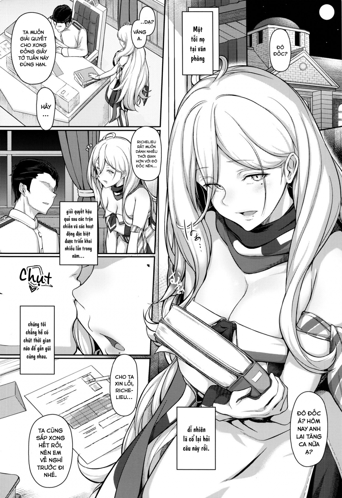 Đọc truyện hentai RICHELIEU MON AMOUR Plat - Oneshot