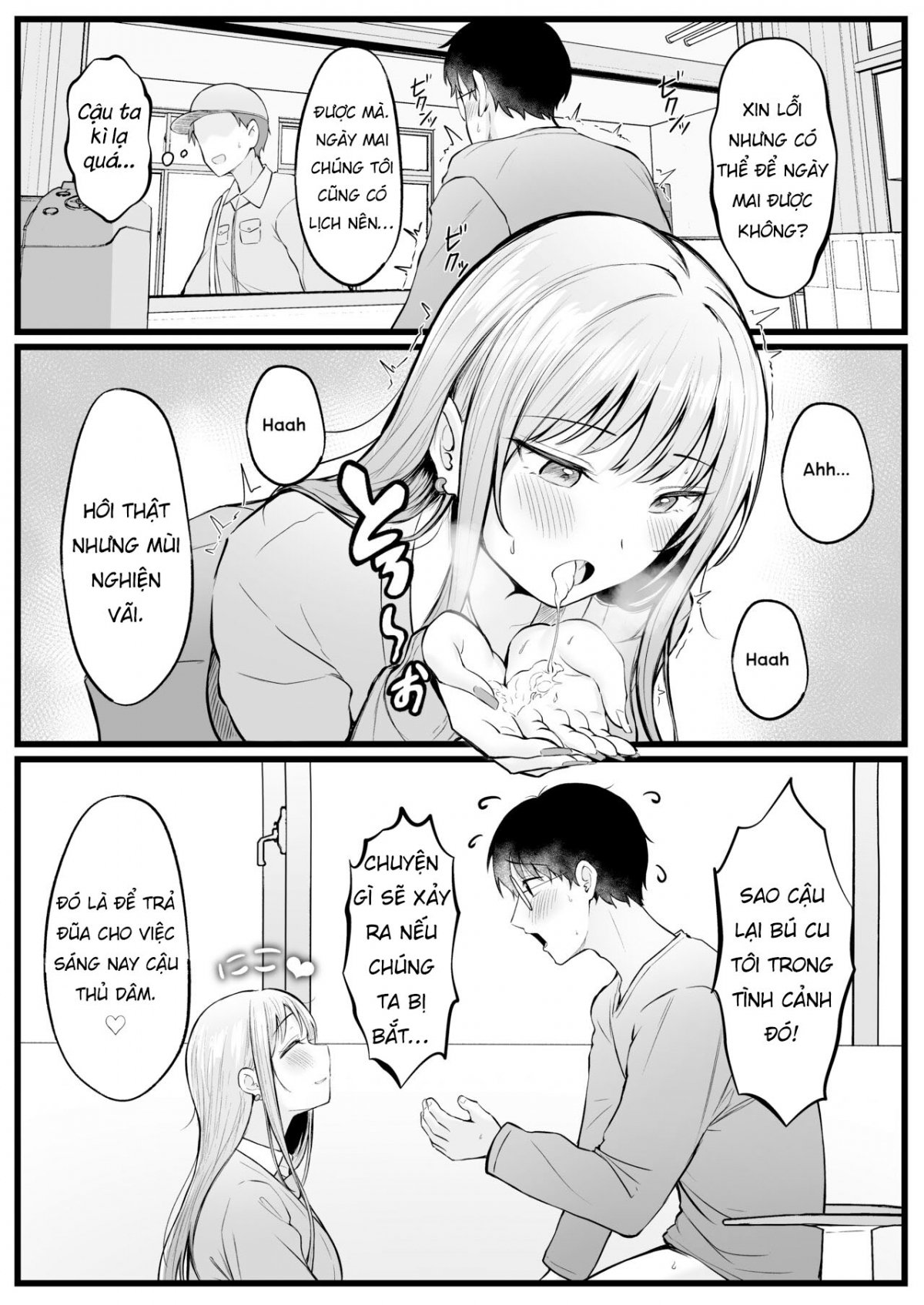 Đọc truyện hentai Joshiryou Kanrinin no Boku wa Gal Ryousei ni Furimawasarete masu - Haru 2