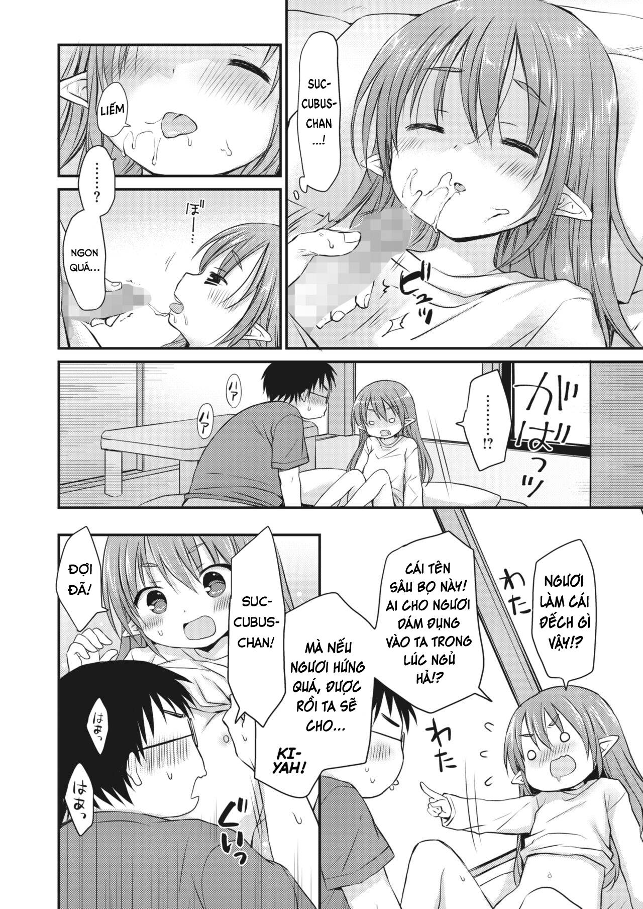 Đọc truyện hentai Bé Succubus đói tình - Oneshot Horni