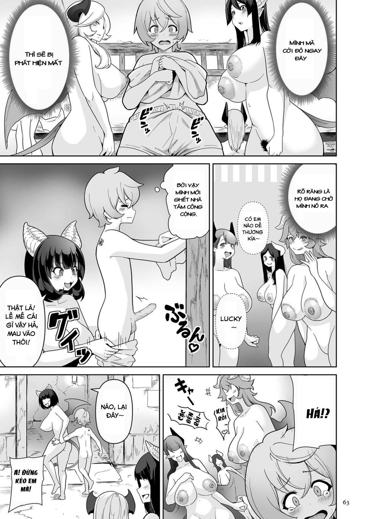 Đọc truyện hentai Vương quốc Succubus thèm bú - Chap 3