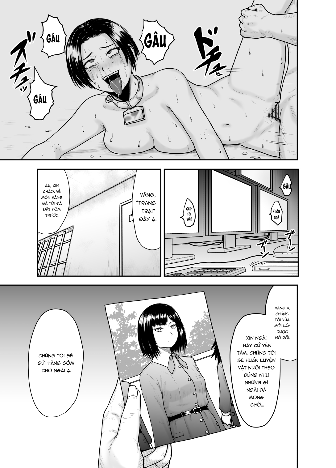 Đọc truyện hentai Cho đến khi tôi trở thành vật nuôi - Oneshot