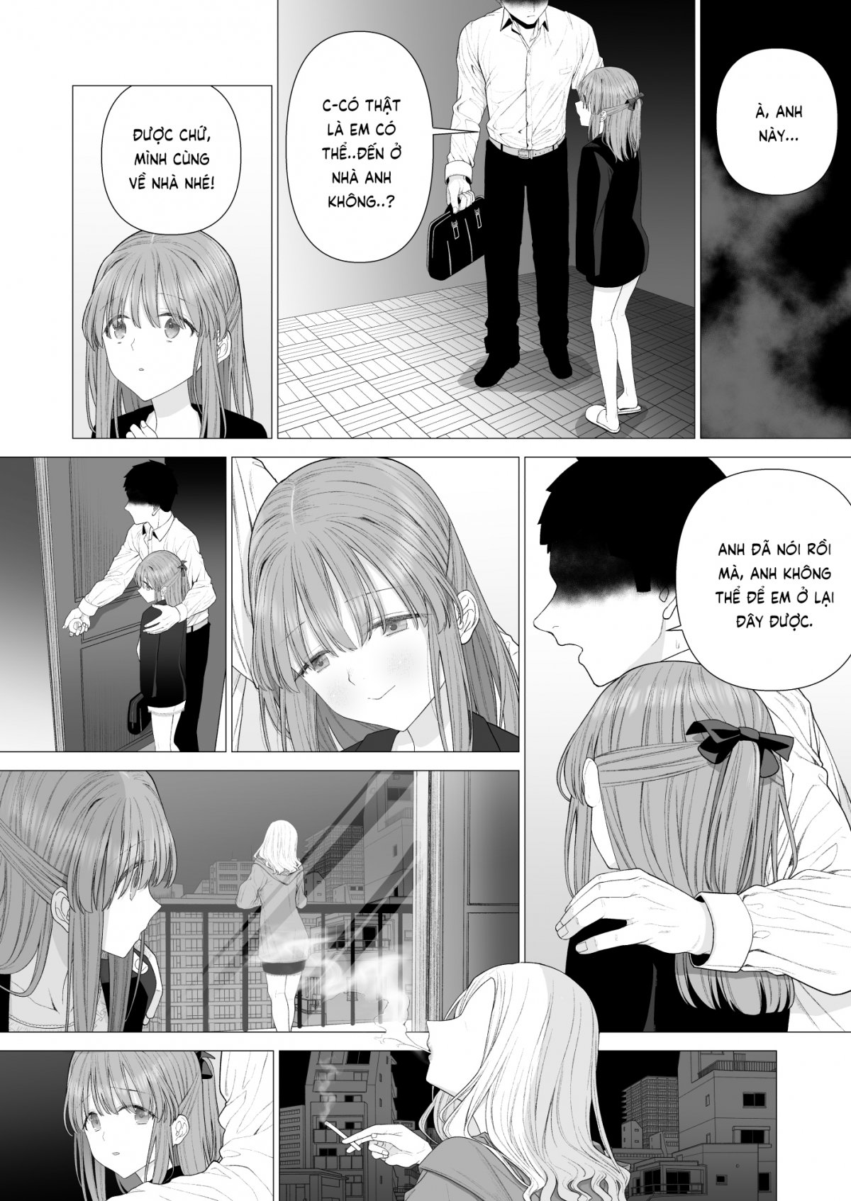 Đọc truyện hentai Sưởi ấm em, trước khi em vụn vỡ - Oneshot