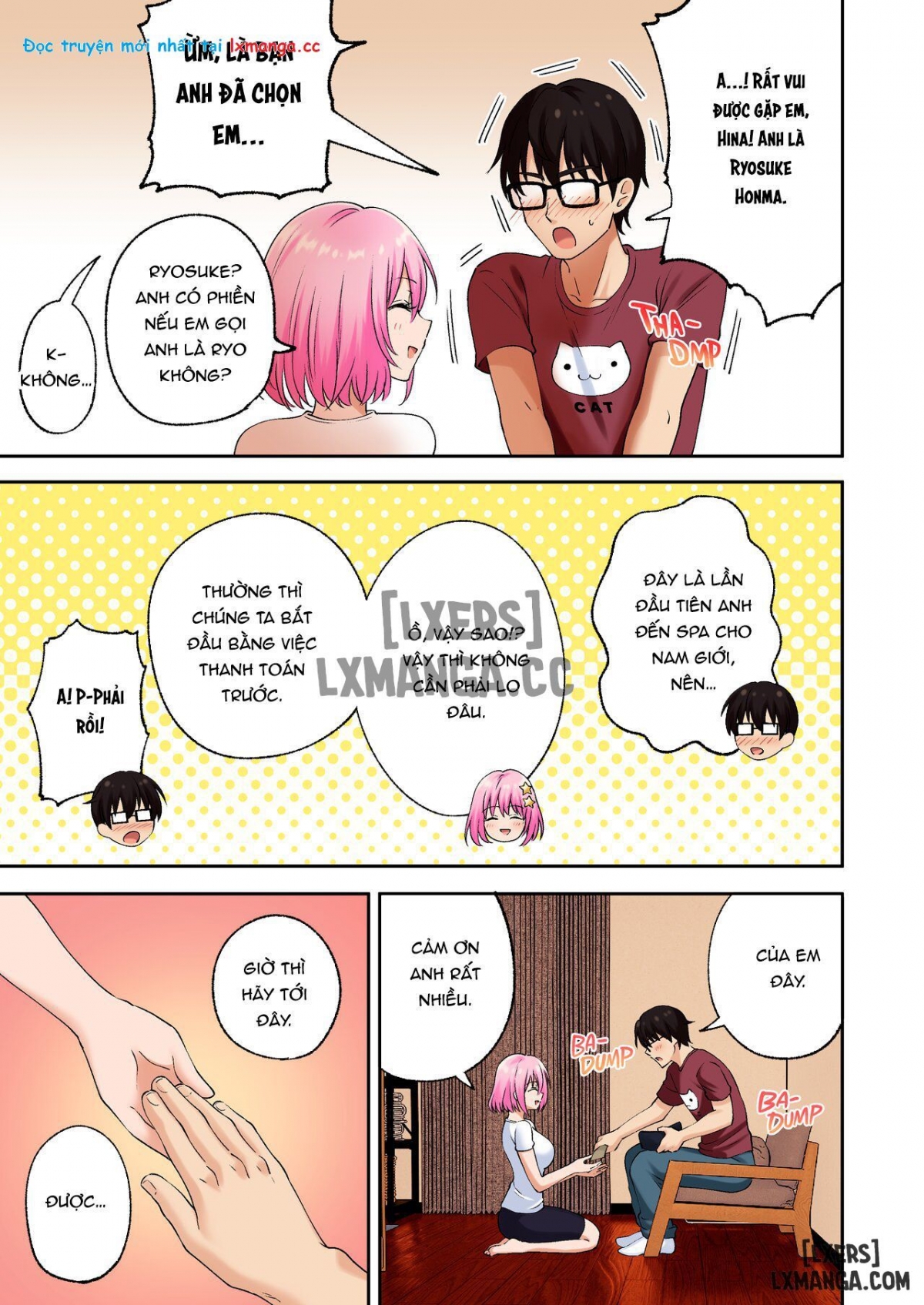 Đọc truyện hentai Happy Endings Men's Spa Chap 1