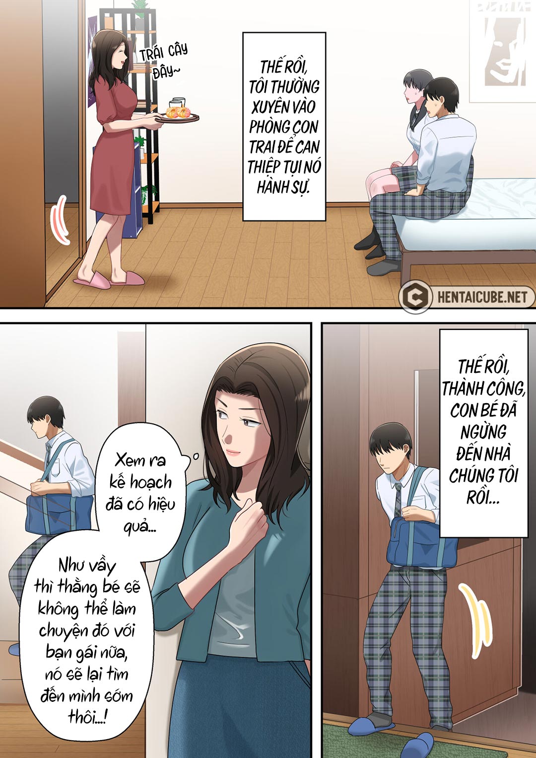 Đọc truyện hentai Mẹ muốn độc chiếm con trai - Chap 3 - [END]