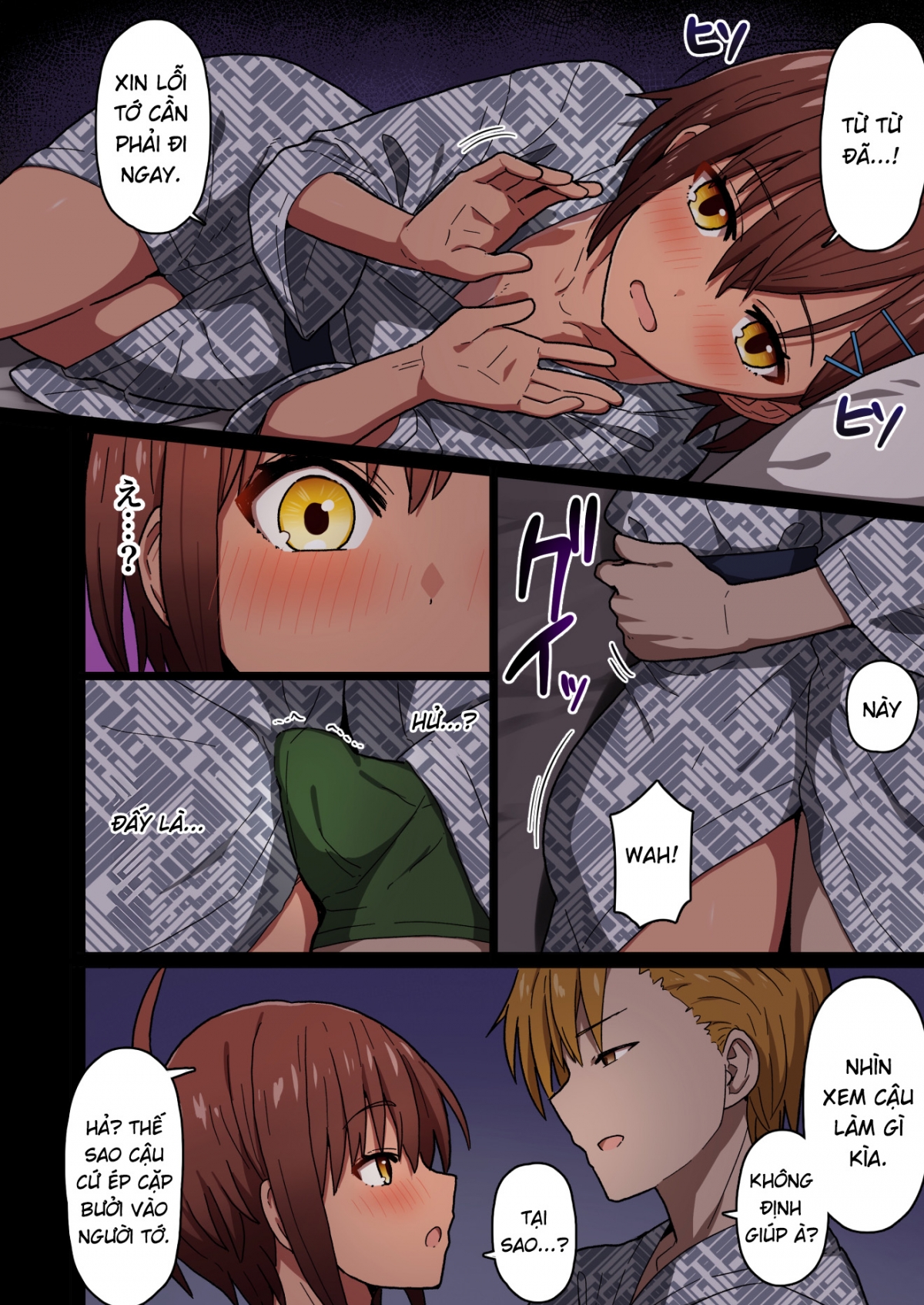 Đọc truyện hentai Đi dã ngoại với lớp, tôi bị cướp luôn gấu - Oneshot mất