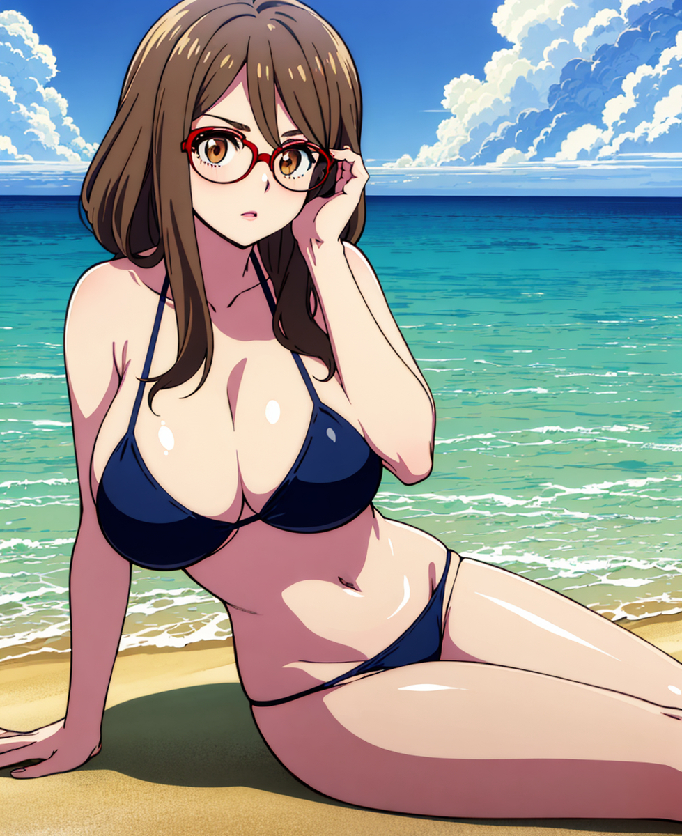 Đọc truyện hentai Tuyển tập Albums Art hentai - Chap 238 - Big Tits Bikini Mizuki