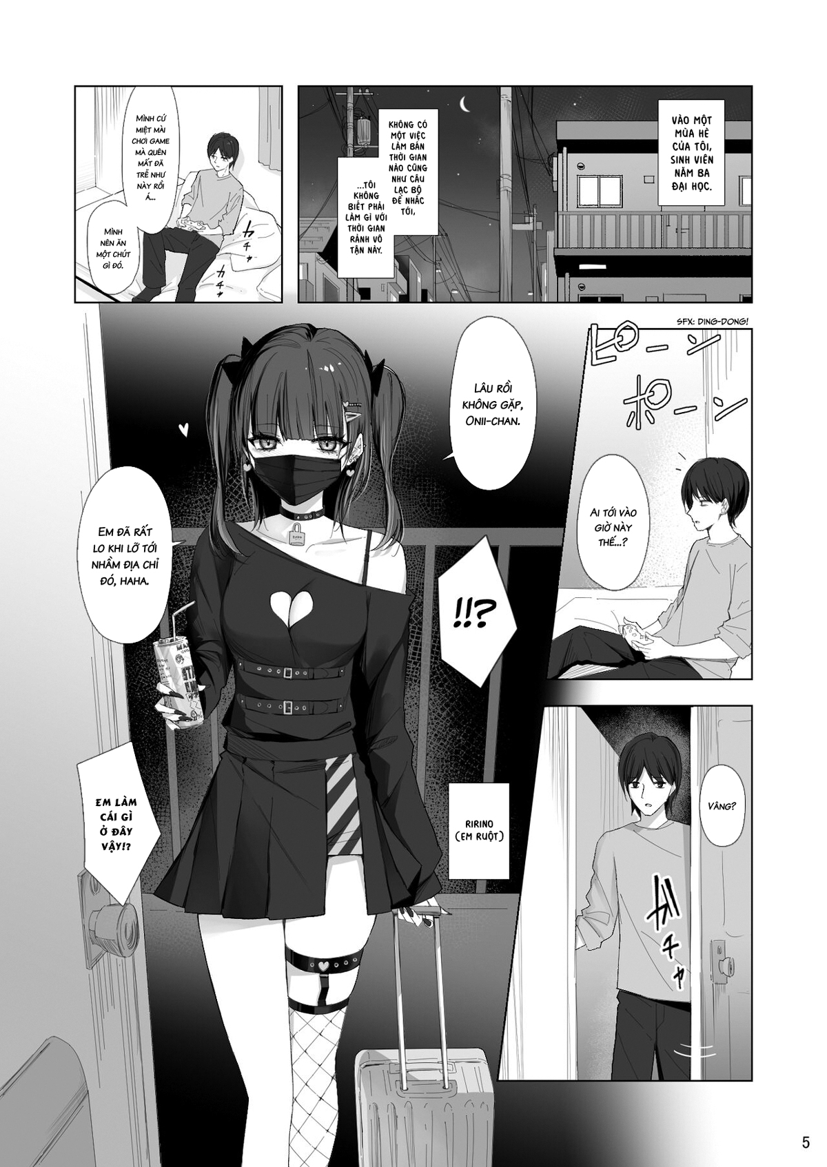 Đọc truyện hentai Cô em gái Ririno-chan xấc xược - Oneshot