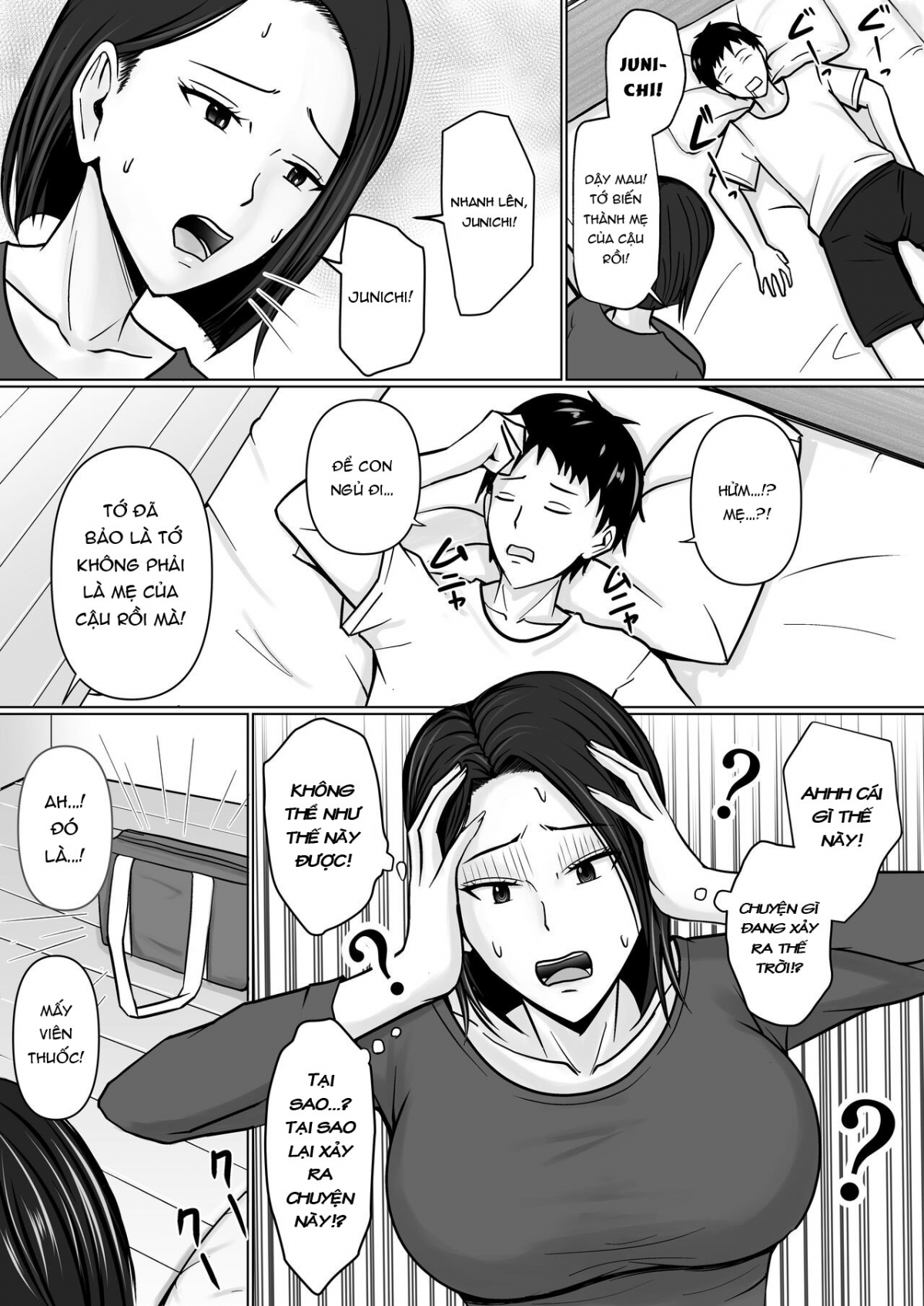 Đọc truyện hentai I Possessed My Friend's Mom, Who Hates Me - Oneshot_1