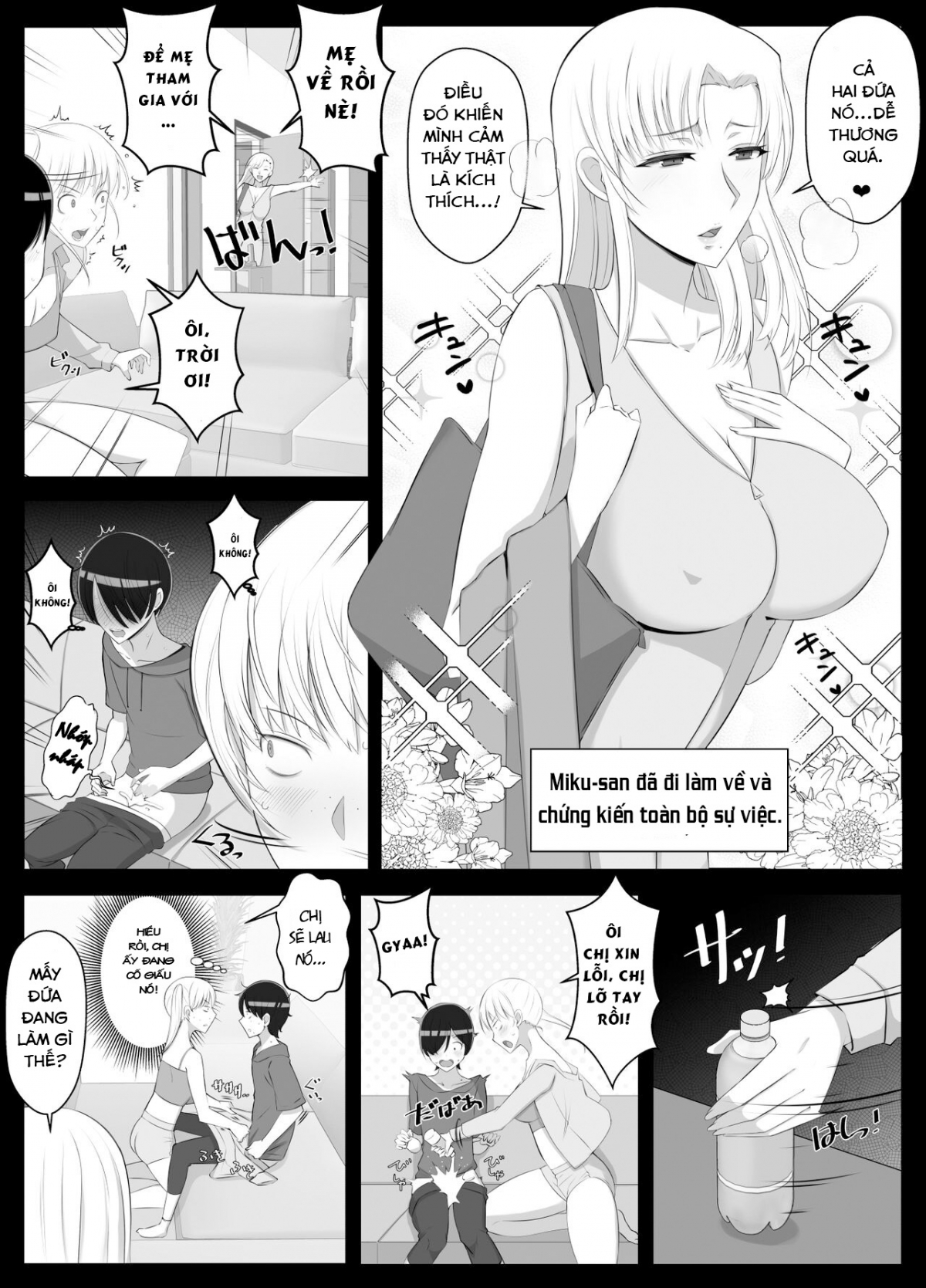Đọc truyện hentai Gọi cô là mẹ, cô sẽ cưng chiều cháu thật nhiều 2 chap 1