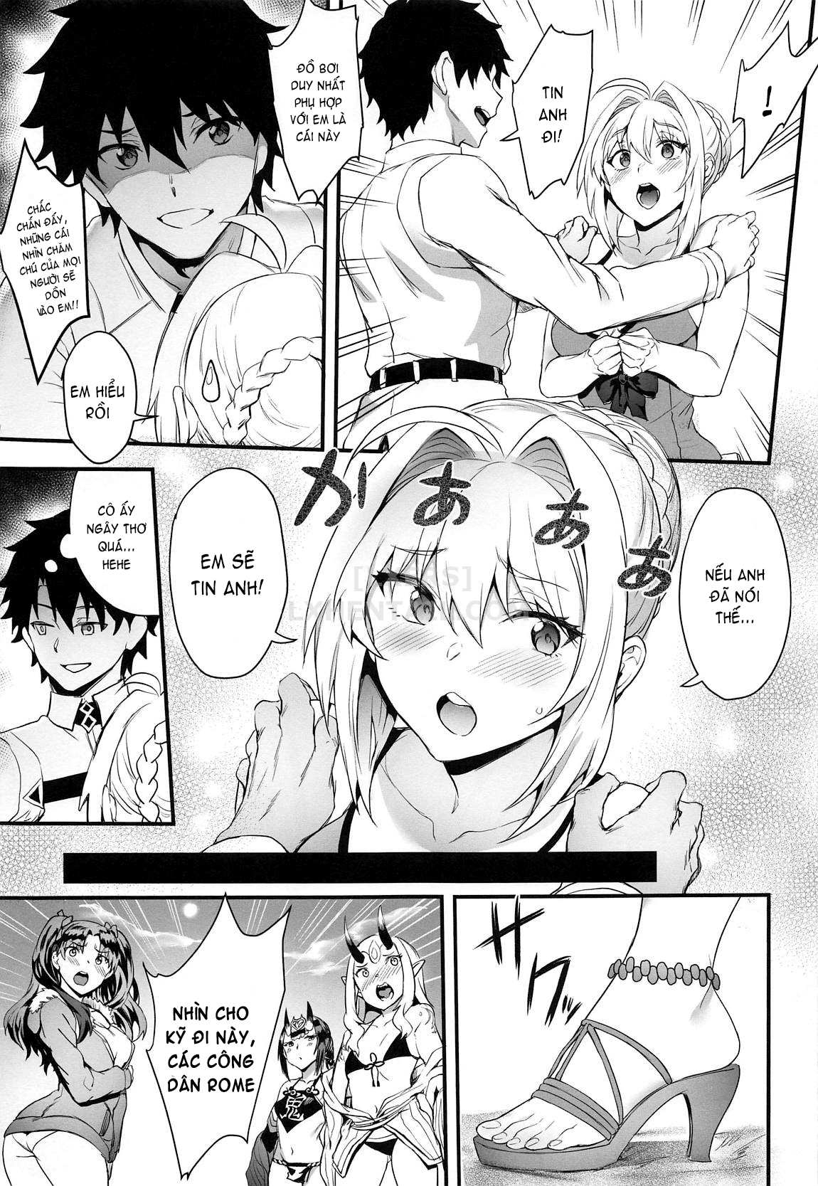 Đọc truyện hentai Koutei No Atarashii Mizugi - Oneshot