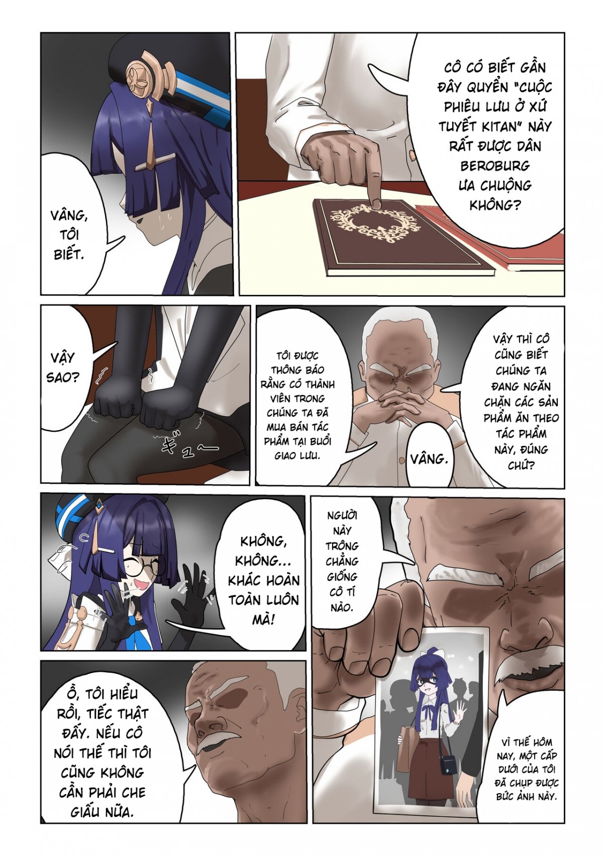 Đọc truyện hentai Sĩ quan tình báo không thể chống lại được - Oneshot