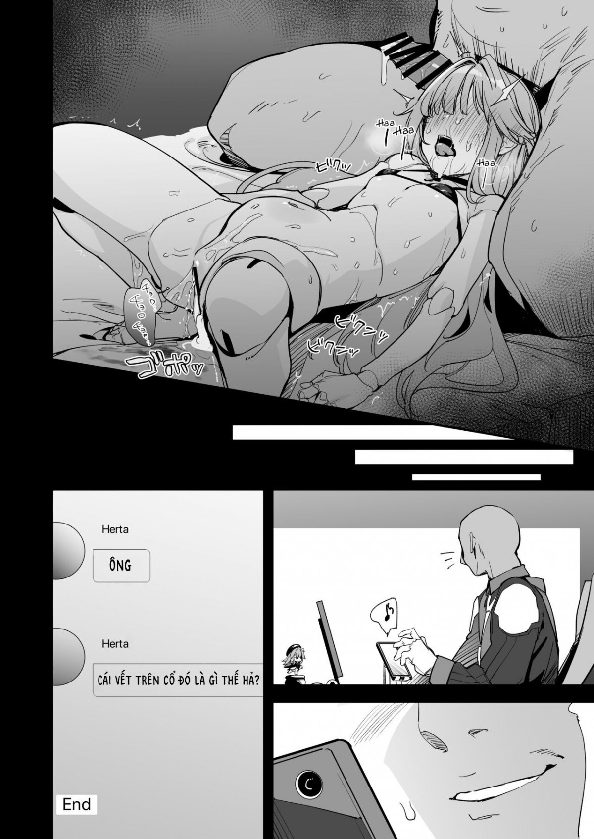 Đọc truyện hentai Câu Chuyện Về Quý Cô Herta Hoàn Hảo Hóa Dại Oneshot