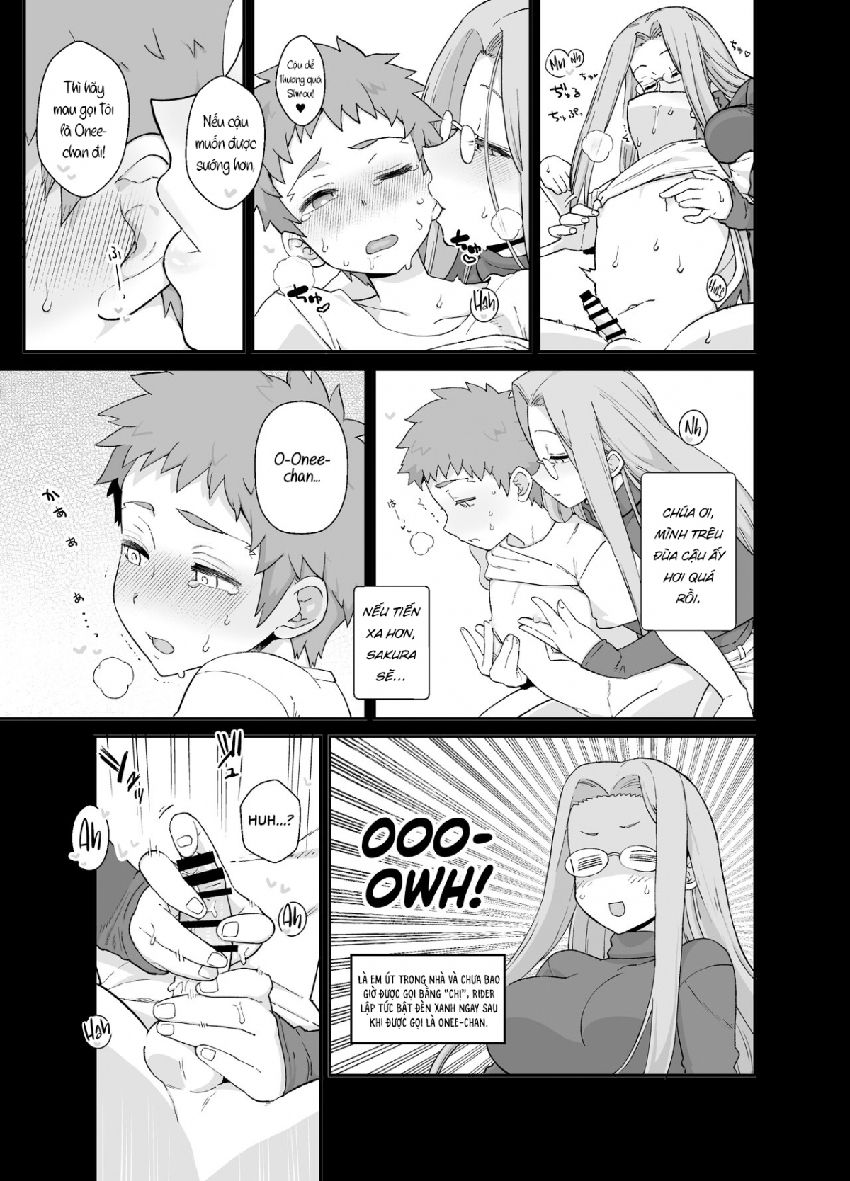 Đọc truyện hentai Ở nhà cùng Rider-san - Oneshot