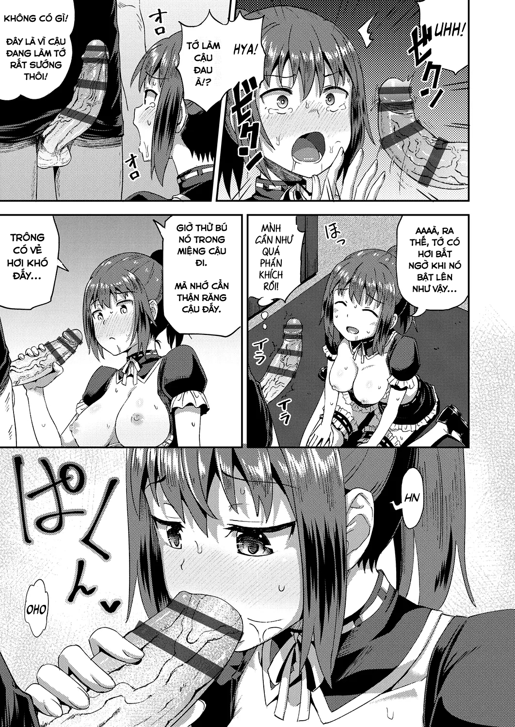 Đọc truyện hentai Cô bạn thuở nhỏ là hầu gái mồm lồn của tôi - Chap 1