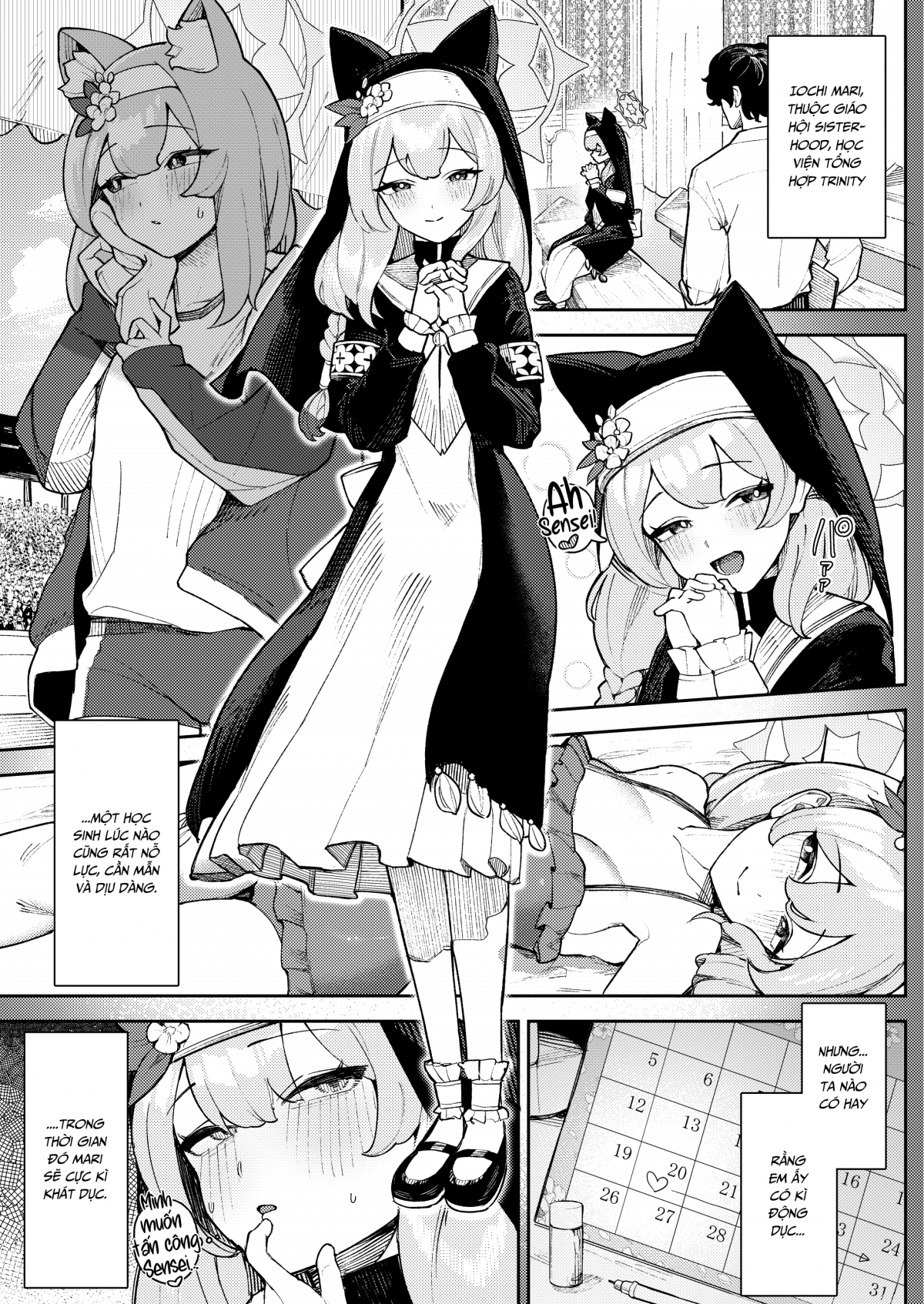 Đọc truyện hentai Iochi Mari và Các biện pháp đối phó với kỳ động dục - Oneshot