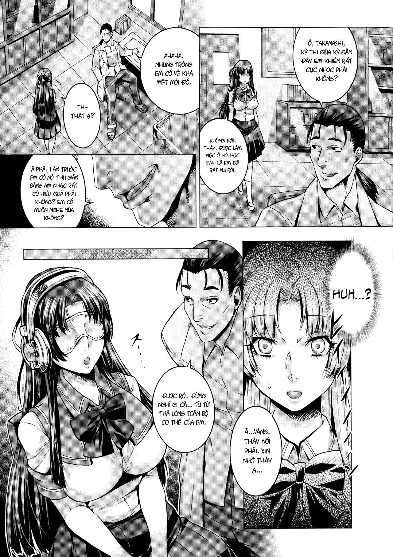 Đọc truyện hentai Thôi miên hội trưởng hội học sinh - Oneshot