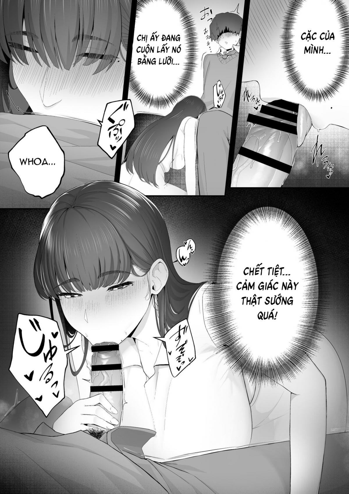 Đọc truyện hentai Kanojo no Onee-san ni Otosareru - Oneshot