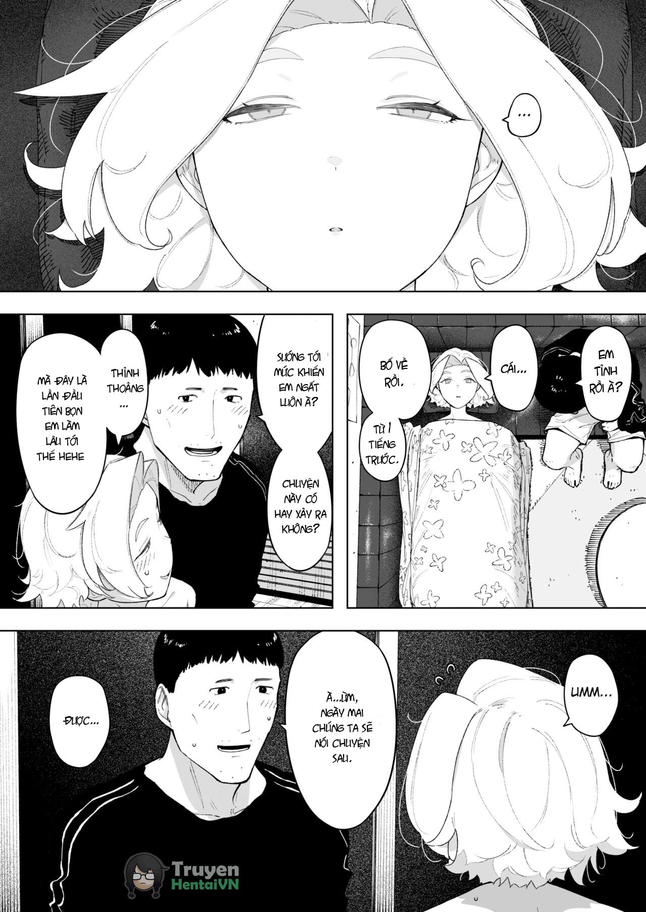 Đọc truyện hentai Bố chồng cùng con cụp ngon nghẻ - oneshot