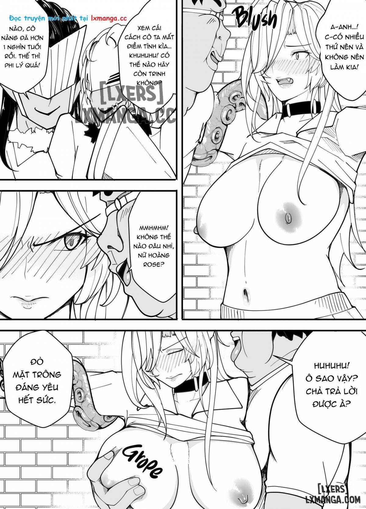 Đọc truyện hentai Ma cà rồng và tên béo khó ưa - Oneshot