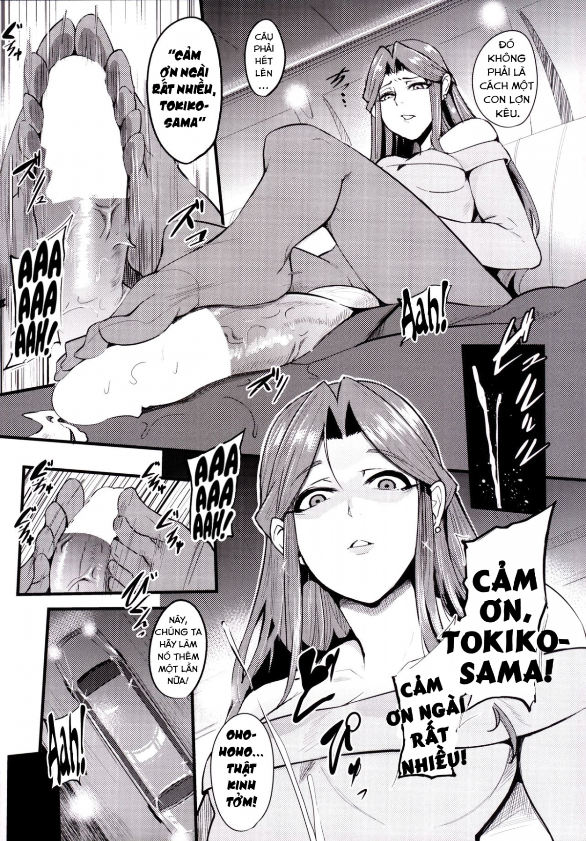 Đọc truyện hentai Lớp học nấu lợn của Tokiko-sama - Một bắn