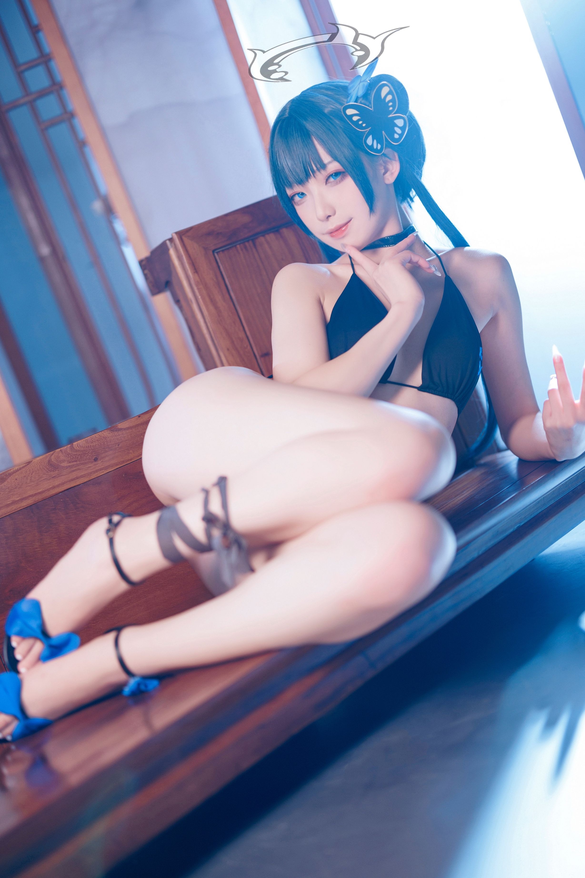 Đọc truyện hentai Tuyển tập Albums siêu phẩm Cosplay - Chap 24 - Fengjiang Jiang Bilan Áo tắm