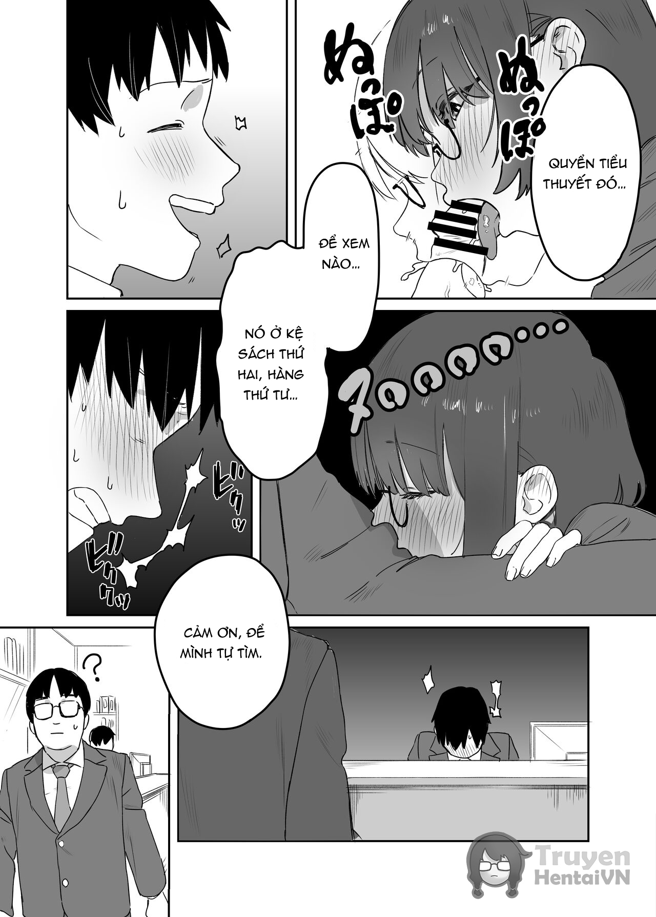 Đọc truyện hentai Yomenai Kimi to | With You, Who Is Hard To Read - Oneshot