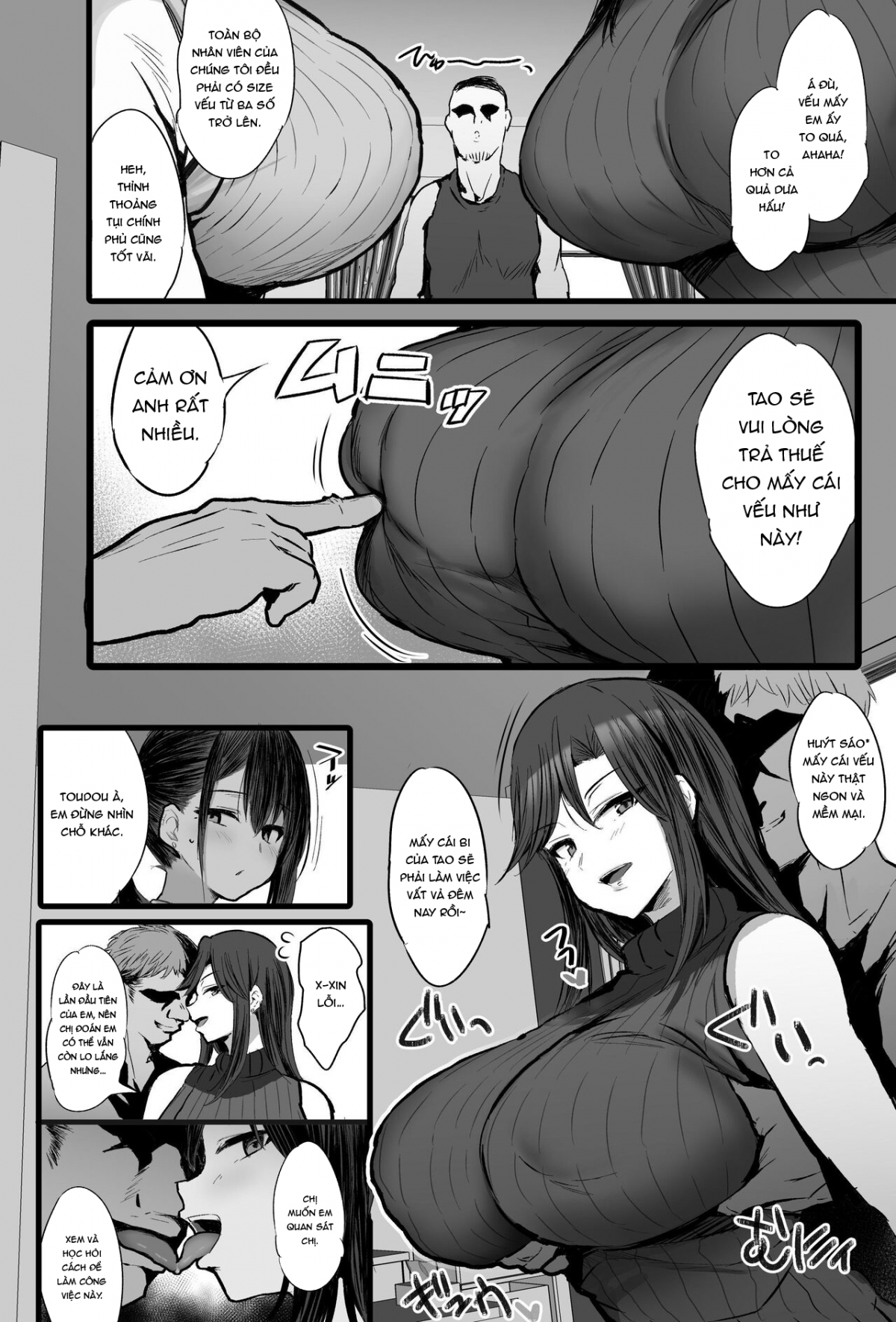 Đọc truyện hentai Haizoku sareta Saki wa Ianka deshita Chap 1