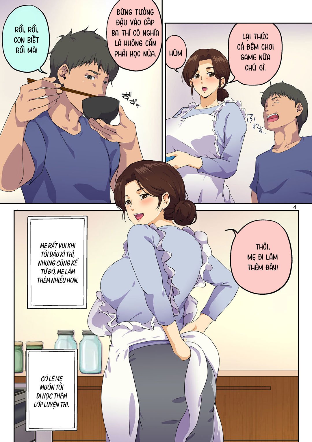 Đọc truyện hentai Tôi bày tỏ với mẹ và mẹ đã cho tôi xxx - Oneshot