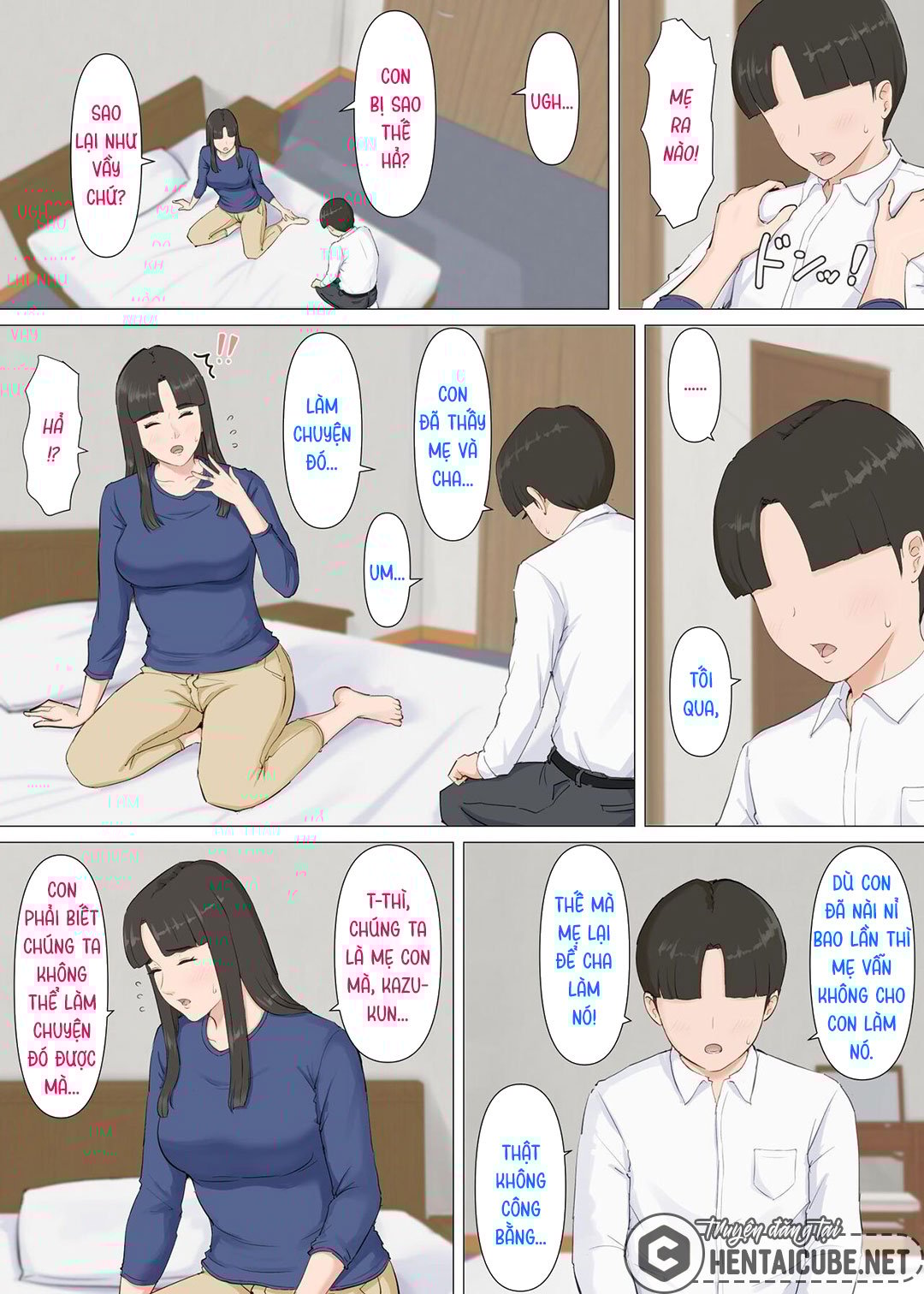Đọc truyện hentai Kazu-kun và mẹ - Oneshot