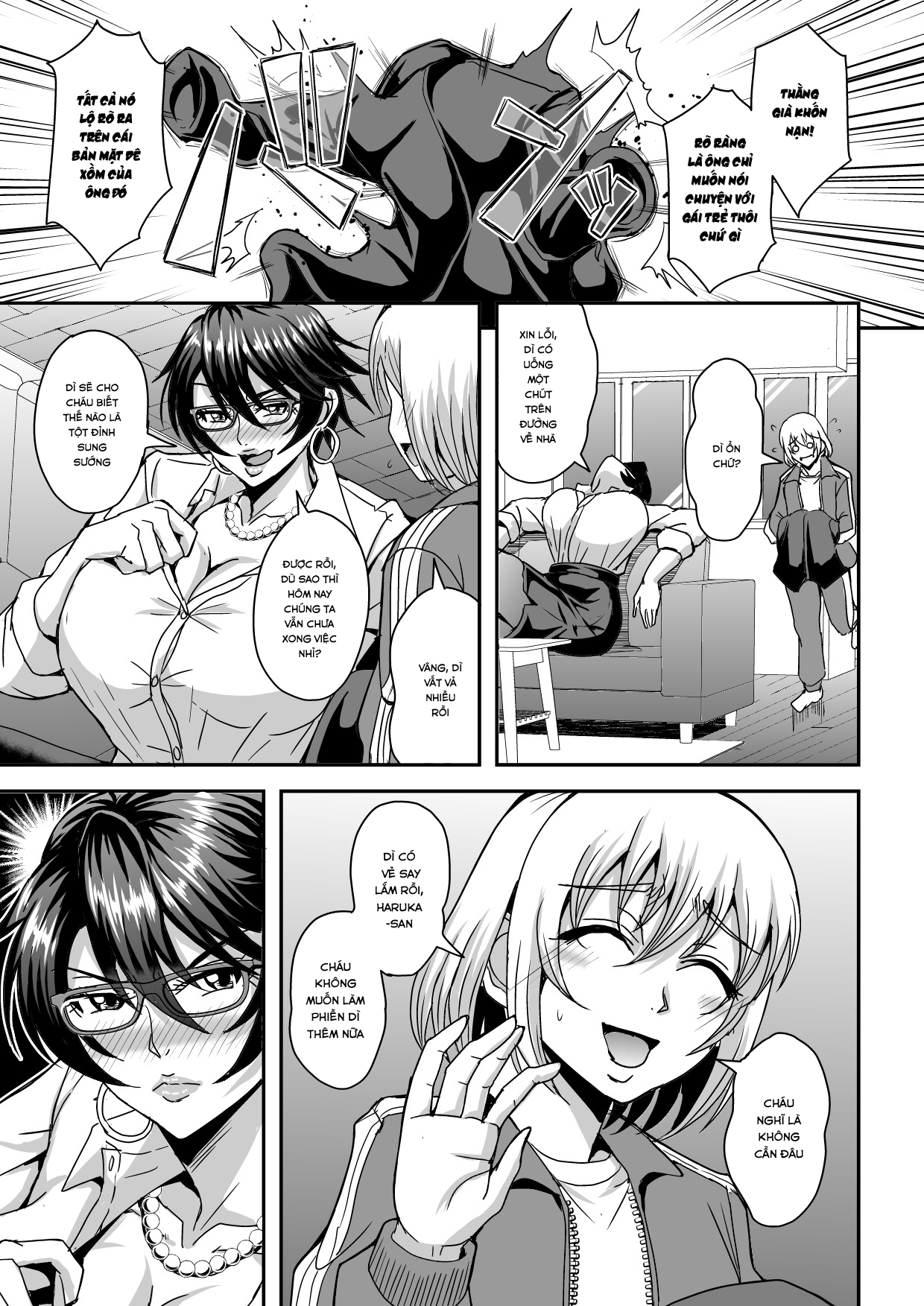 Đọc truyện hentai Alofou độc thân và mối quan hệ với con trai của bạn cô - Chap 1