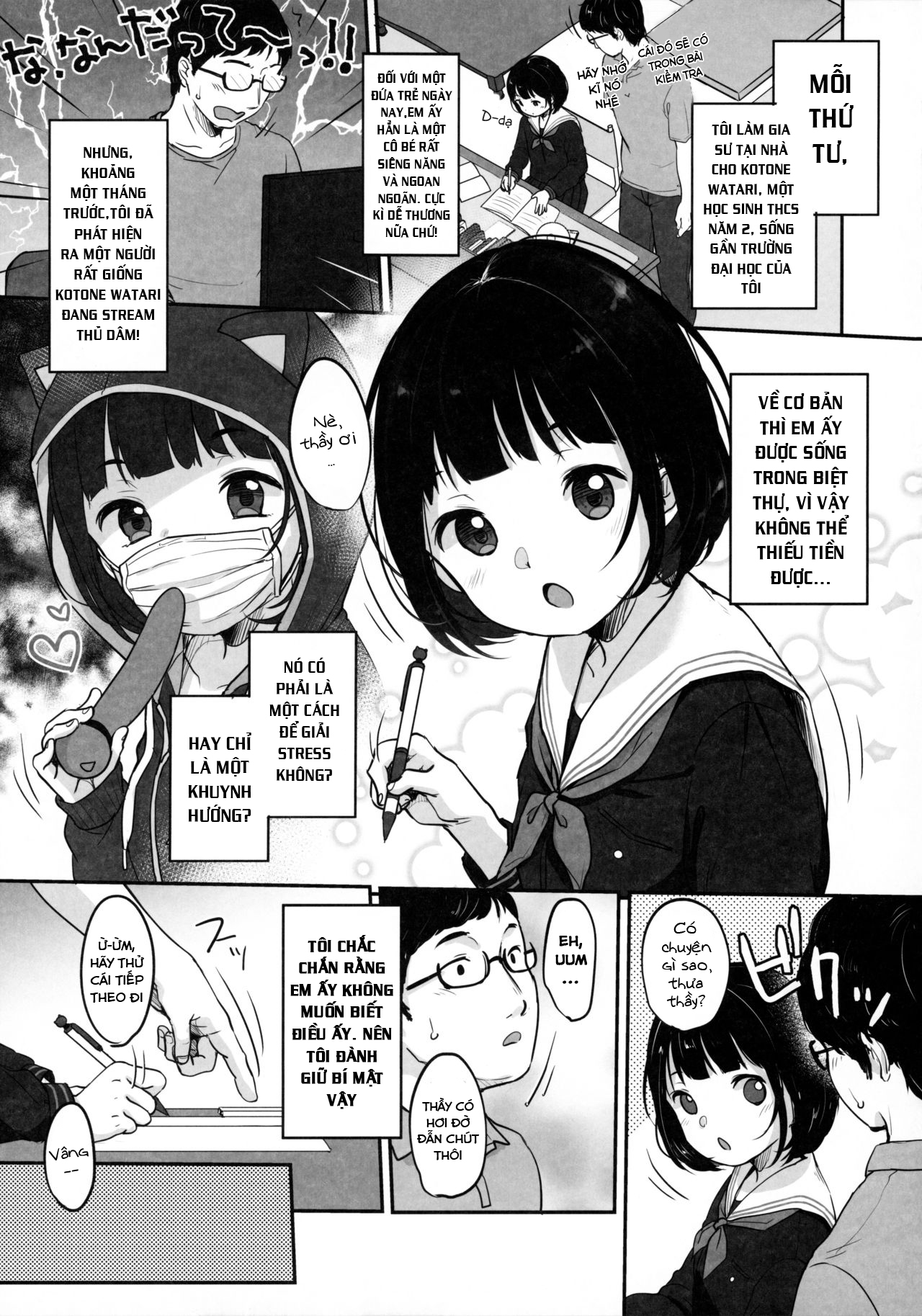 Đọc truyện hentai Wednesday's Erotic Stream - Oneshot